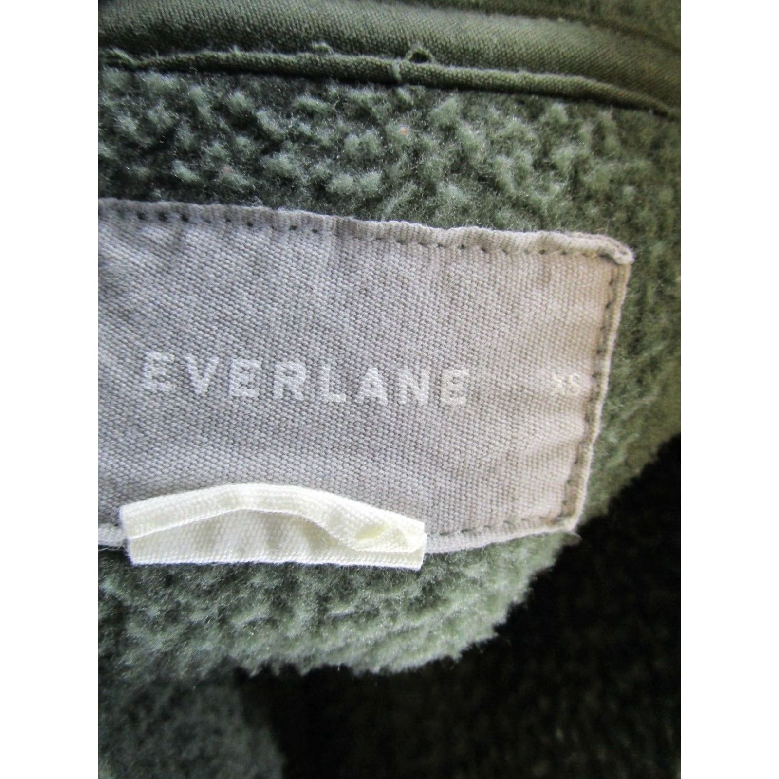 Everlane Everlane Jacket Womens XS Green Fleece Size XS / US 0-2 / IT 36-38 - 3 Thumbnail