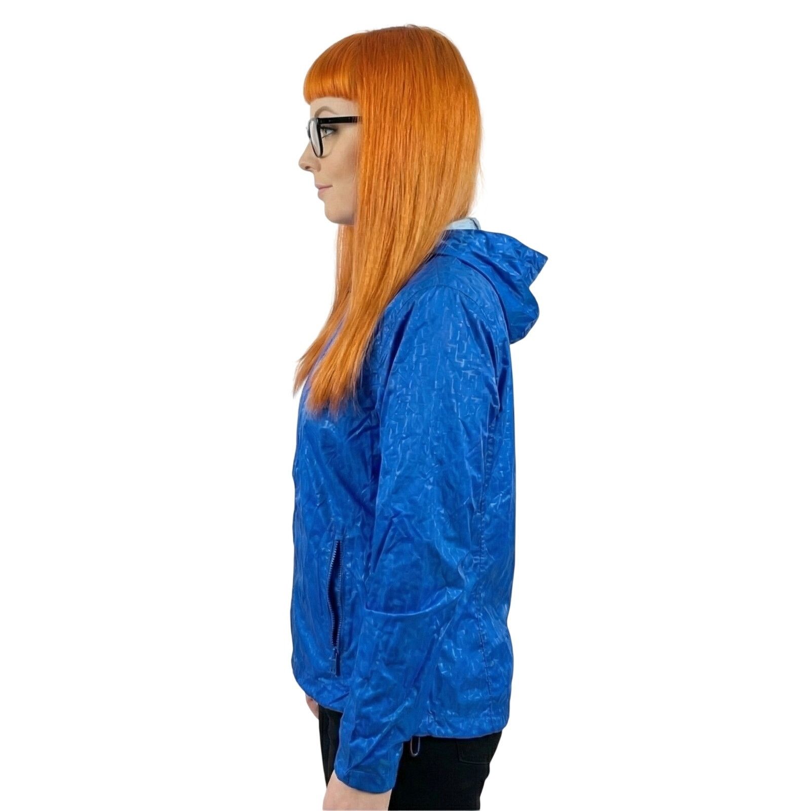 Tommy Hilfiger Vtg Tommy Hilfiger Hooded Windbreaker Jacket XL Blue Size XL / US 12-14 / IT 48-50 - 3 Thumbnail