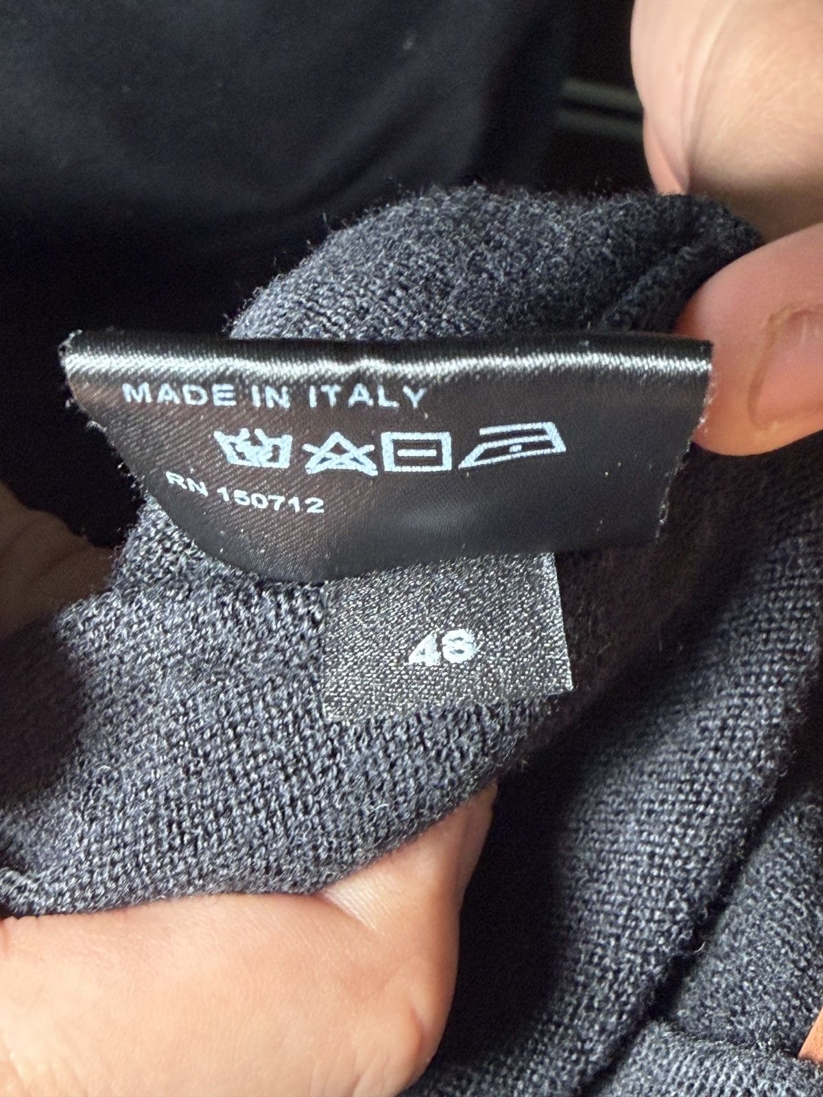 Amiri Amiri wool and silk crewneck sweater Size US S / EU 44-46 / 1 - 7 Thumbnail