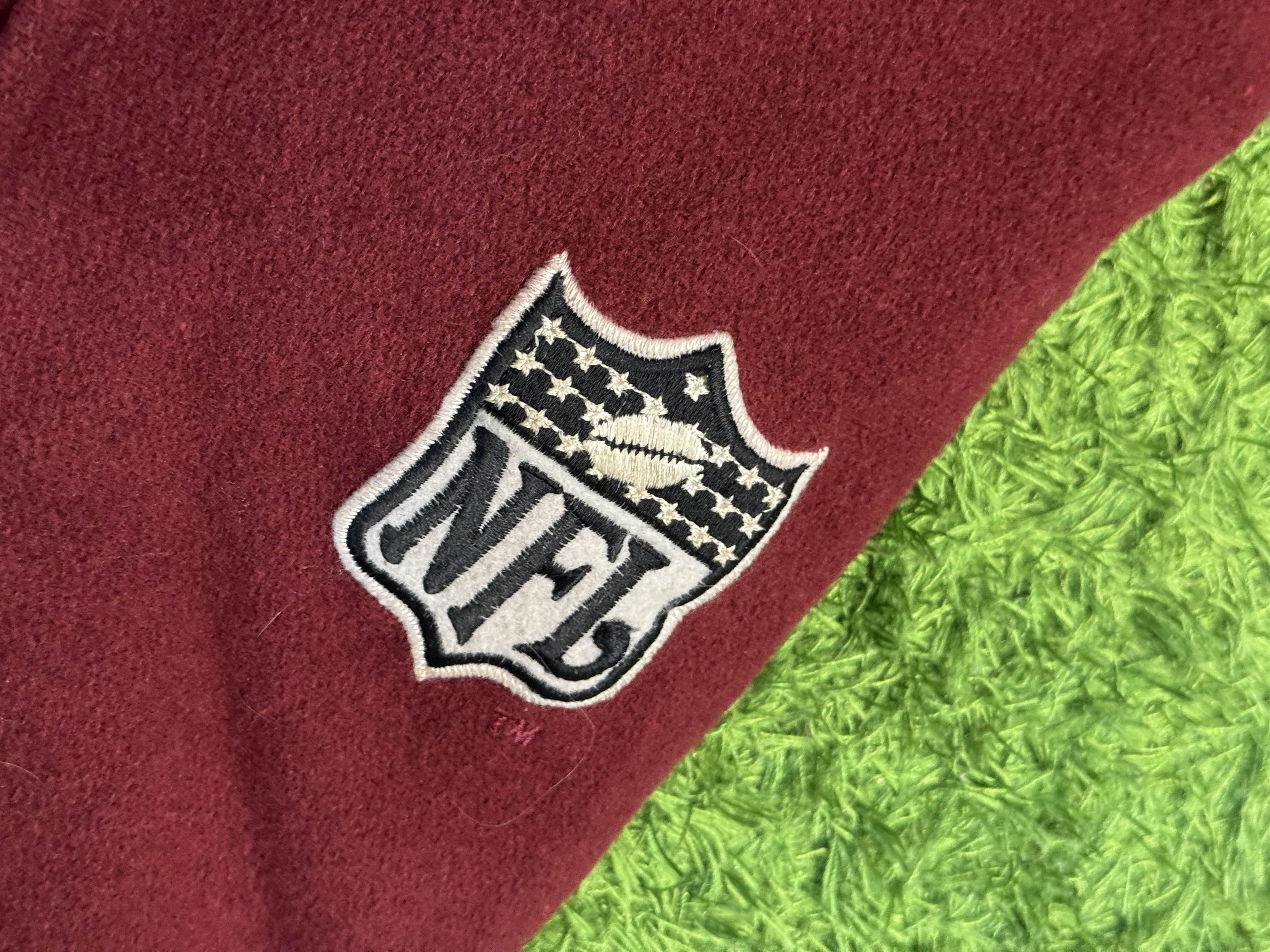 NFL Bomber Baseball Jacket Washington Redskins NFL 80s 90s y2k Size US L / EU 52-54 / 3 - 2 Thumbnail