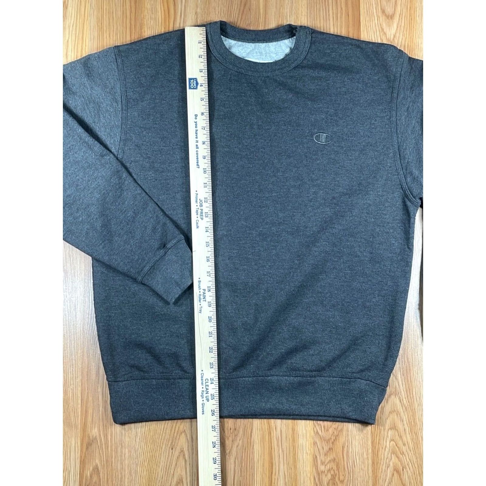 Champion Champion Gray Long Sleeve Sweater Pullover Crewneck Sweatshirt Mens M Size Fashion Knit Pullover Regular Fit Clothing Size US M / EU 48-50 / 2 - 3 Thumbnail