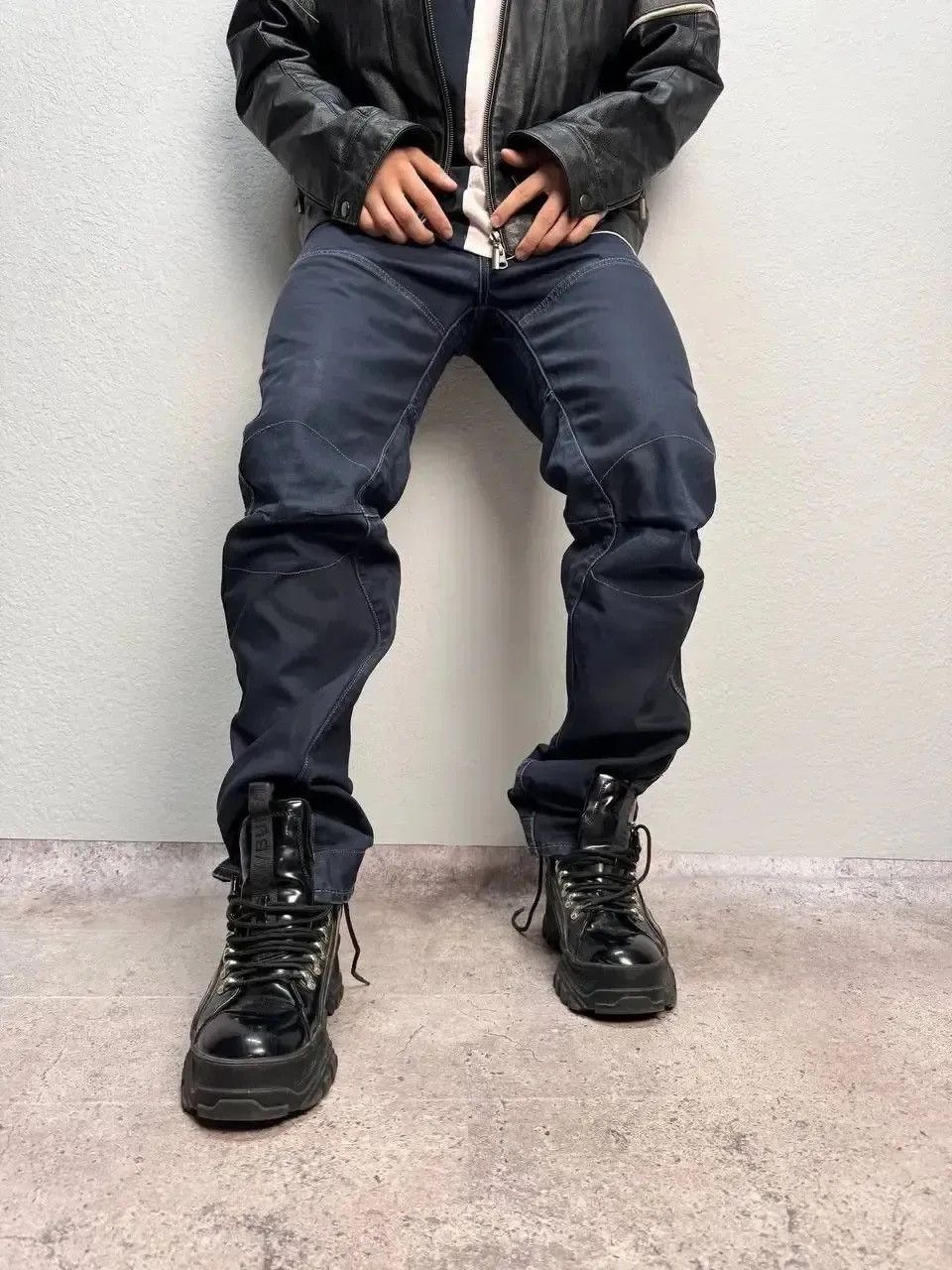 Vintage SALE💣💣 Junya Watanabe Style G Star raw Bondage Cargo Pans Size US 31 - 6 Thumbnail