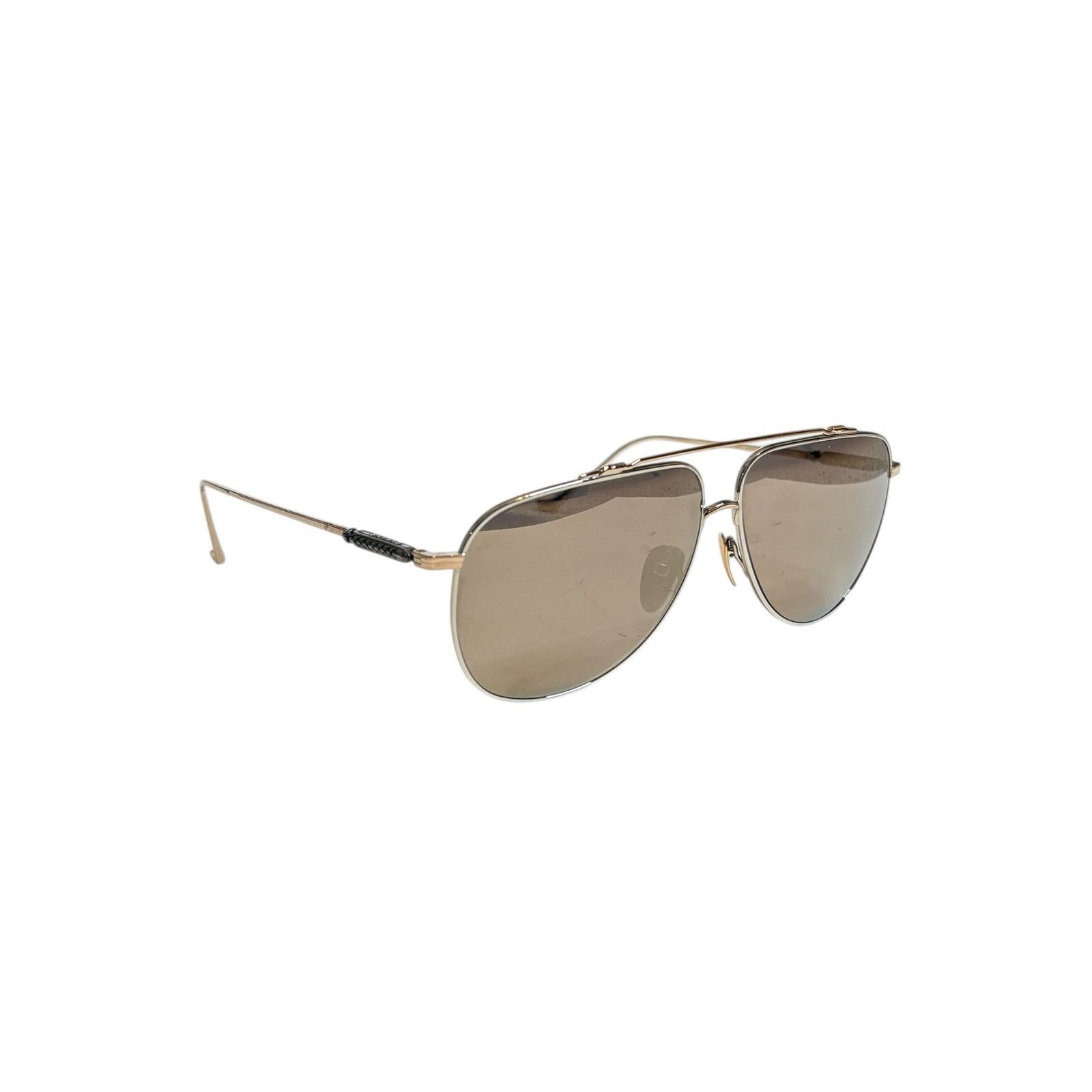 Chrome Hearts Chrome Hearts G.Bensemon Aviator Sunglasses Size ONE SIZE - 1 Thumbnail