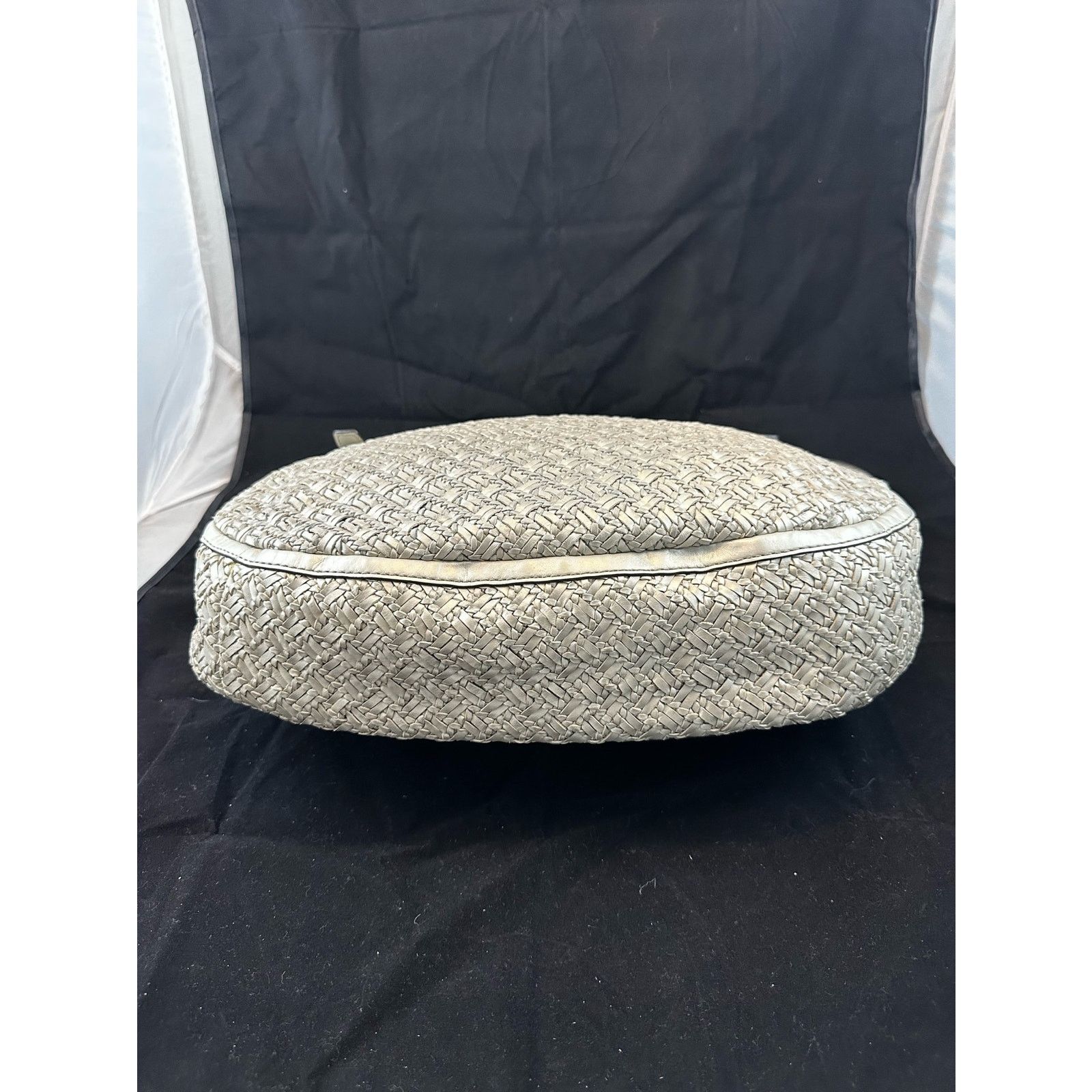 Coach Coach Kristin Pinnacle Woven Laila Satchel Parchment 19747 Size ONE SIZE - 6 Thumbnail