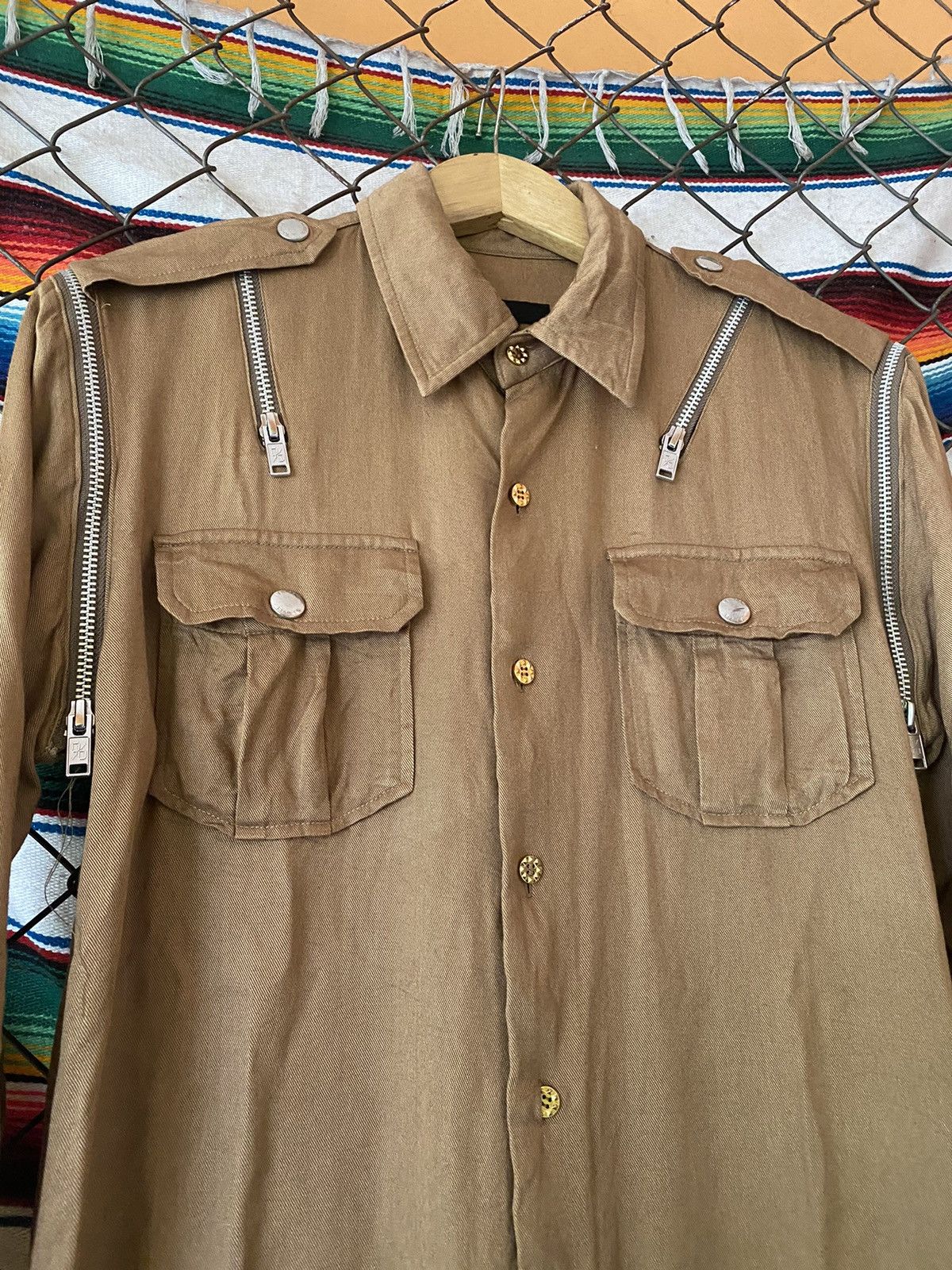If Six Was Nine × Japanese Brand “Avant Garde style” multi zipper button shirt Size US M / EU 48-50 / 2 - 2 Thumbnail