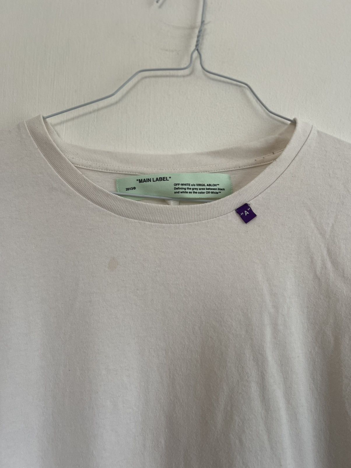 Off-White × Virgil Abloh Off white wings logo TEE Size US XL / EU 56 / 4 - 5 Thumbnail