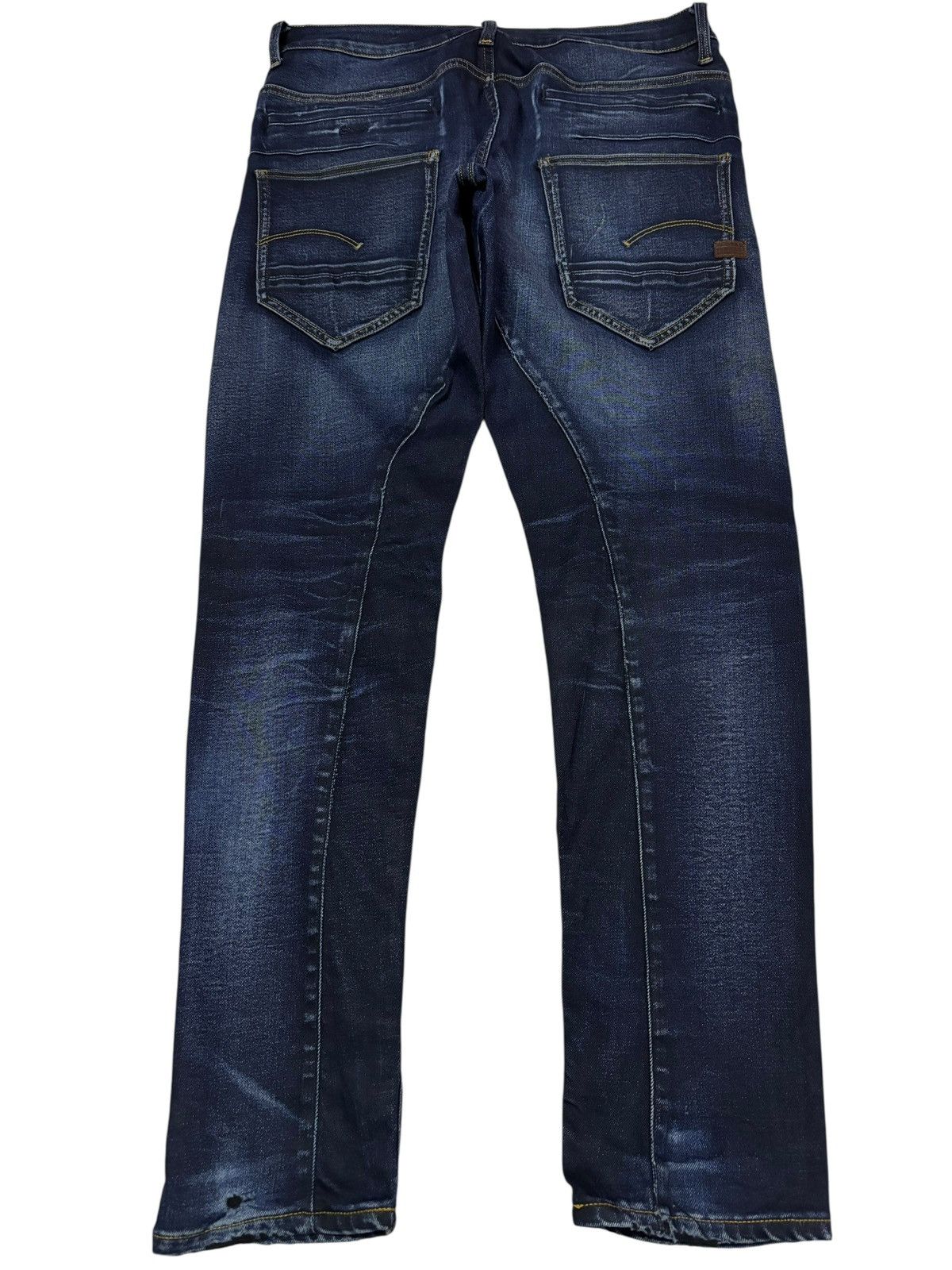 G-Star Vtg G Raw D-Staq G-Star 3D Distressed Jeans Size US 33 - 2 Thumbnail