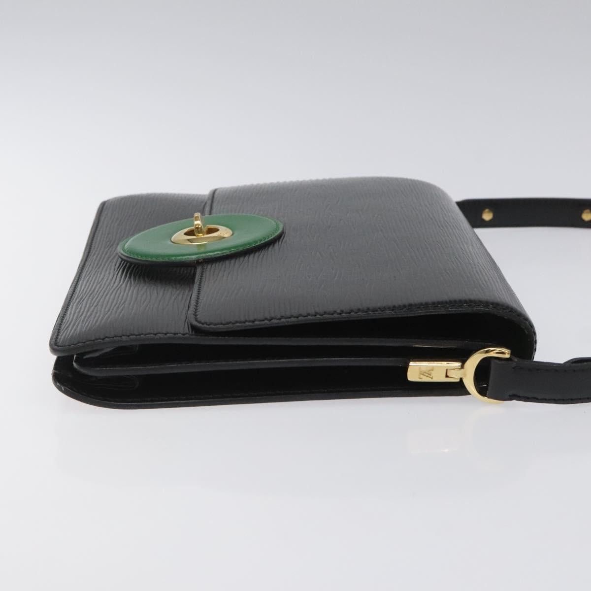 Louis Vuitton LOUIS VUITTON Epi Free Run Shoulder Bag Green Black M52414 Size ONE SIZE - 3 Thumbnail