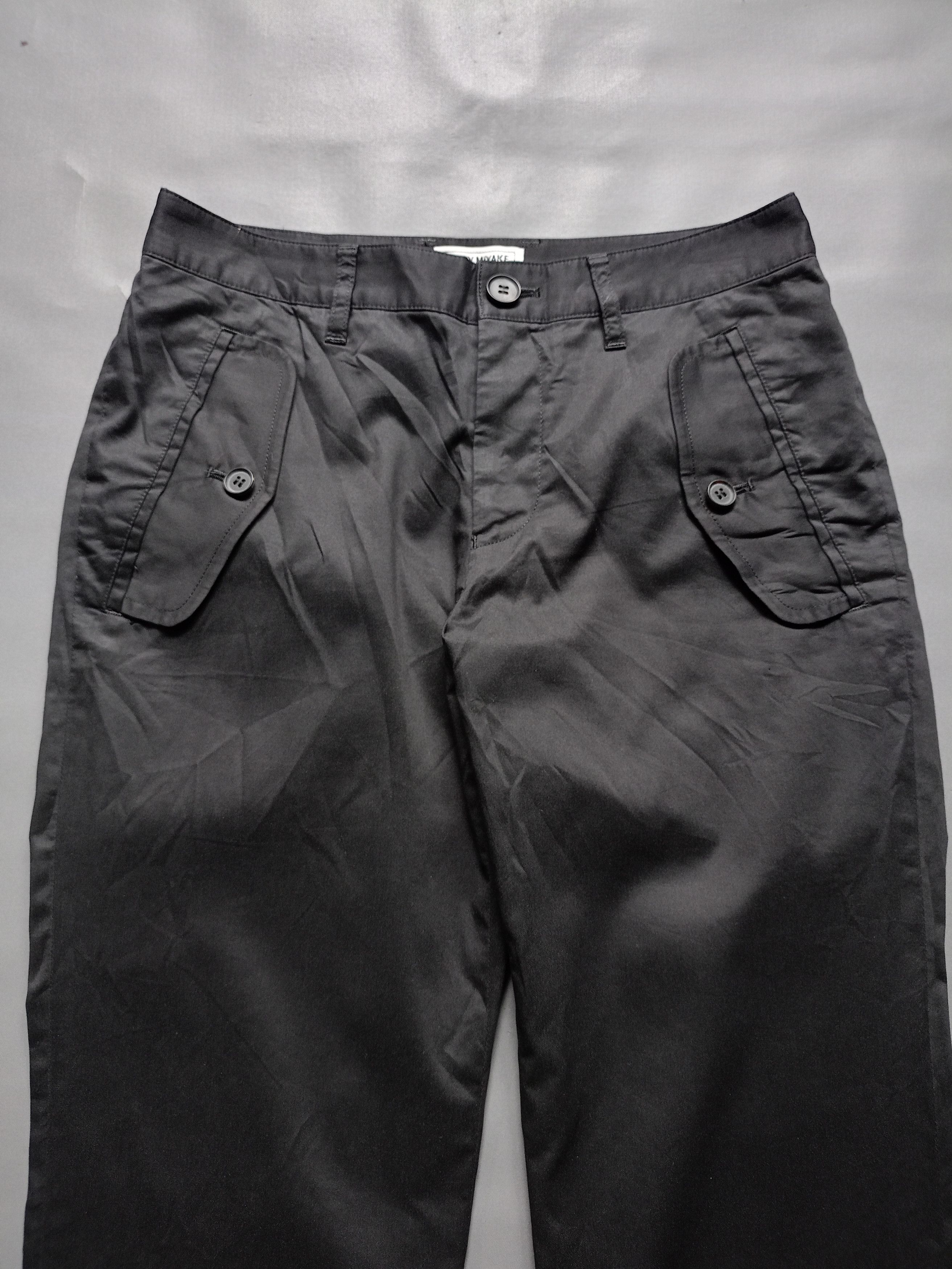 Issey Miyake Issey Miyake Fete Cropped Pants Size 27" / US 4 / IT 40 - 2 Thumbnail