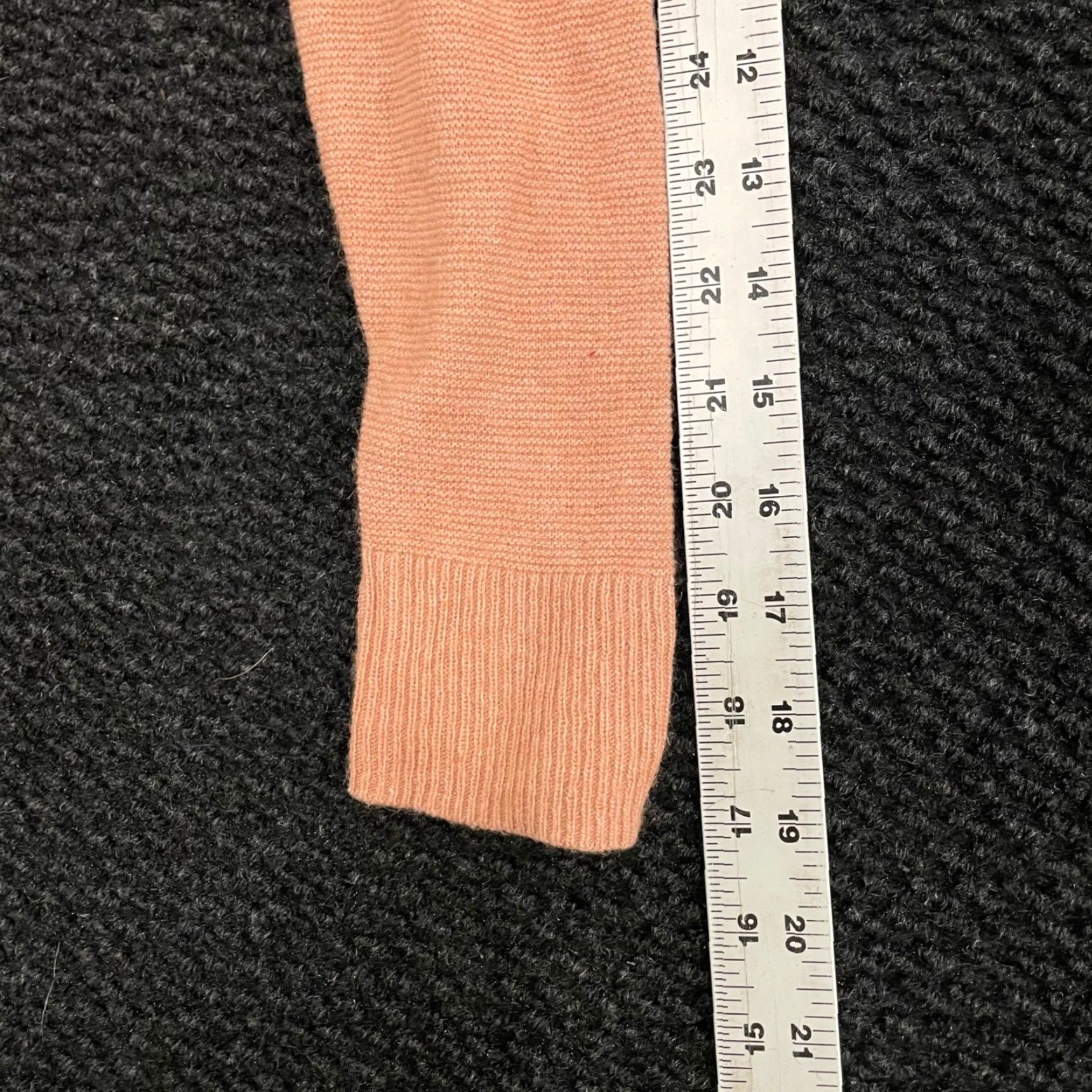 Madewell Madewell Women Pink Viscose Nylon Merino Wool Blend Knit Scoop Neck Sweater Dolman Long Sleeve Regular Size S Pullover Size S / US 4 / IT 40 - 7 Thumbnail