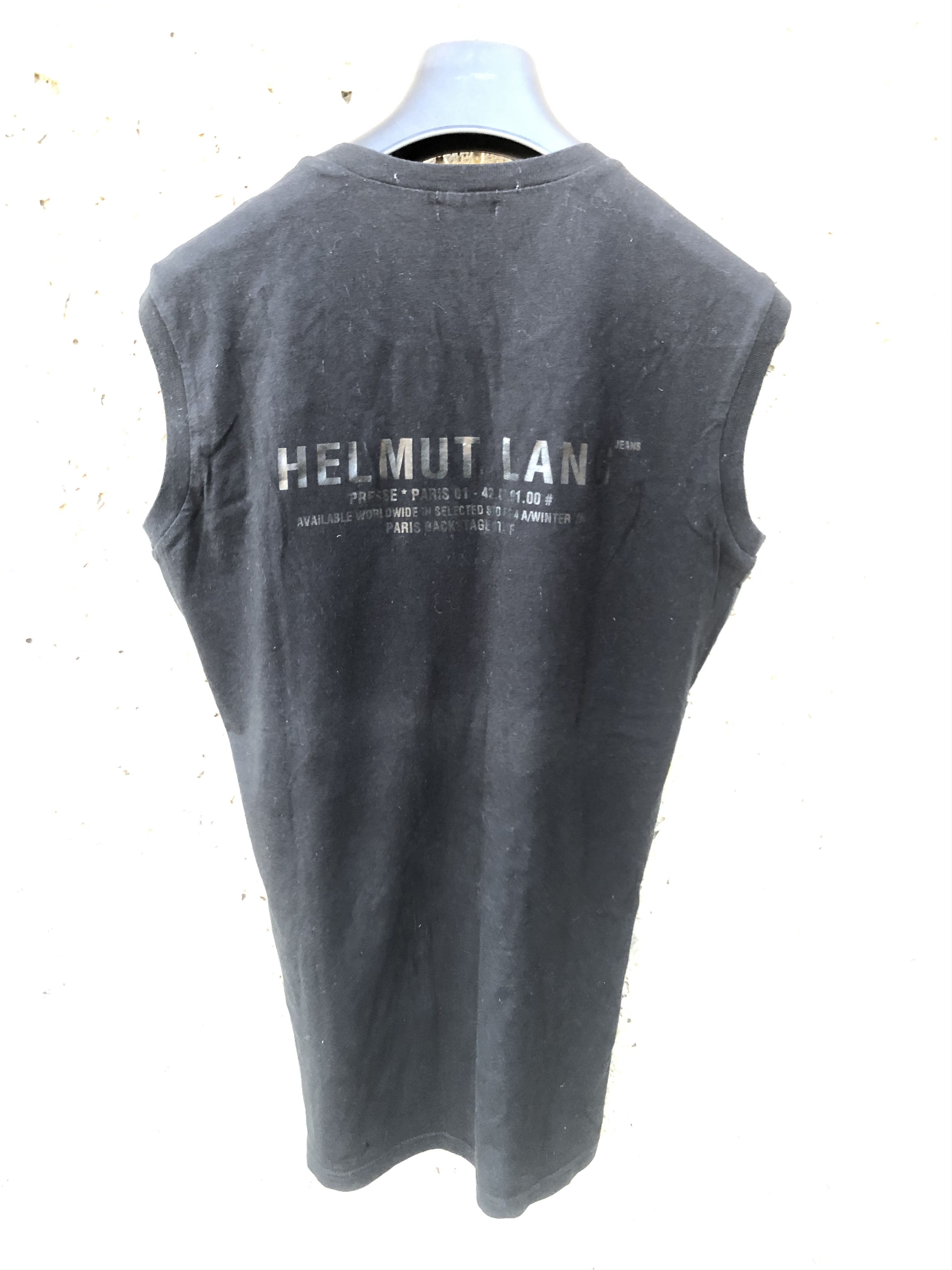 Helmut Lang Vintage Helmut Lang Union Jack Top Size US M / EU 48-50 / 2 - 9 Thumbnail