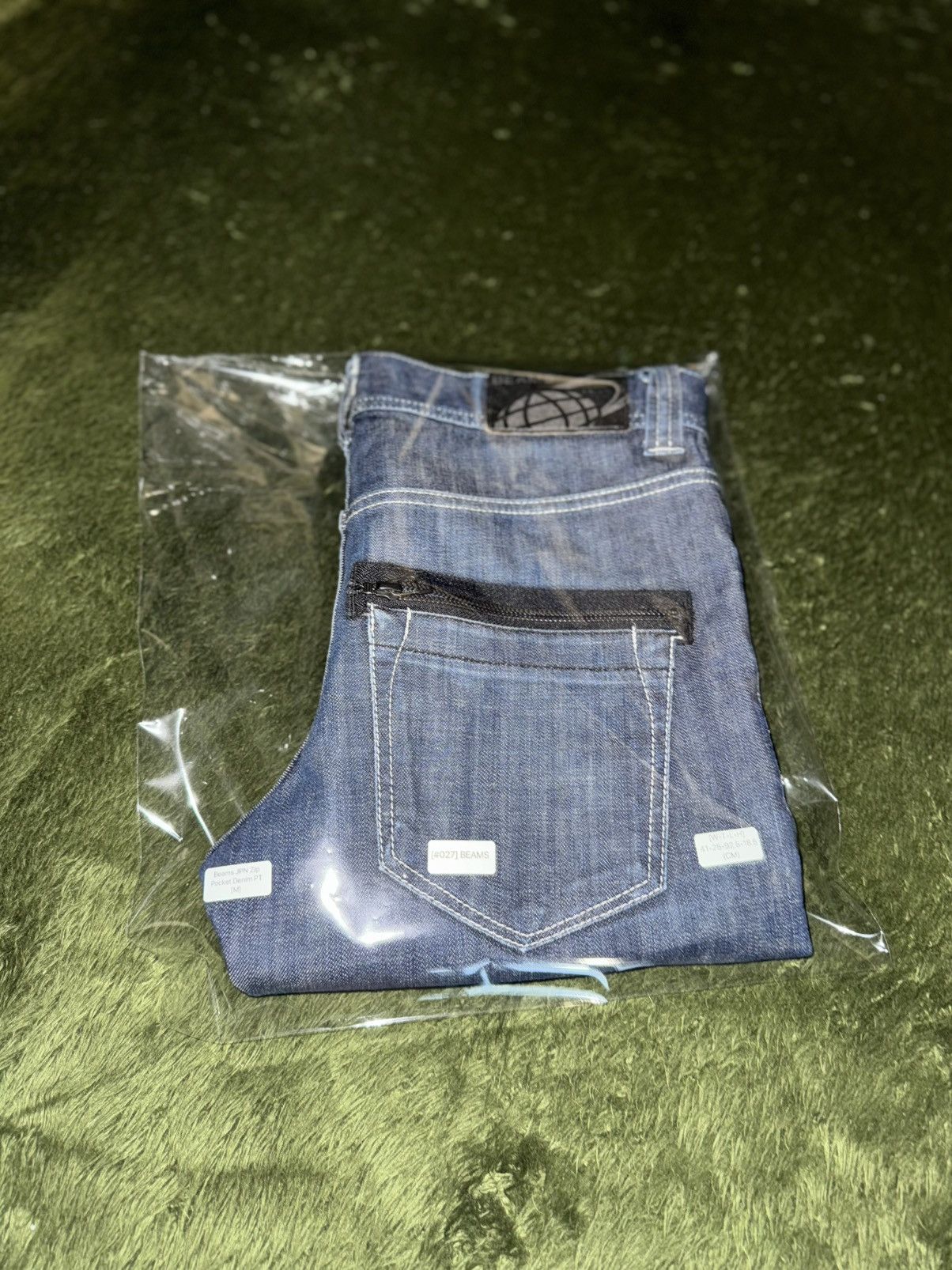 Beams Japan [M] BEAMS JAPAN Zip Pocket Detail Denim Pants Indigo Size US 32 / EU 48 - 14 Thumbnail