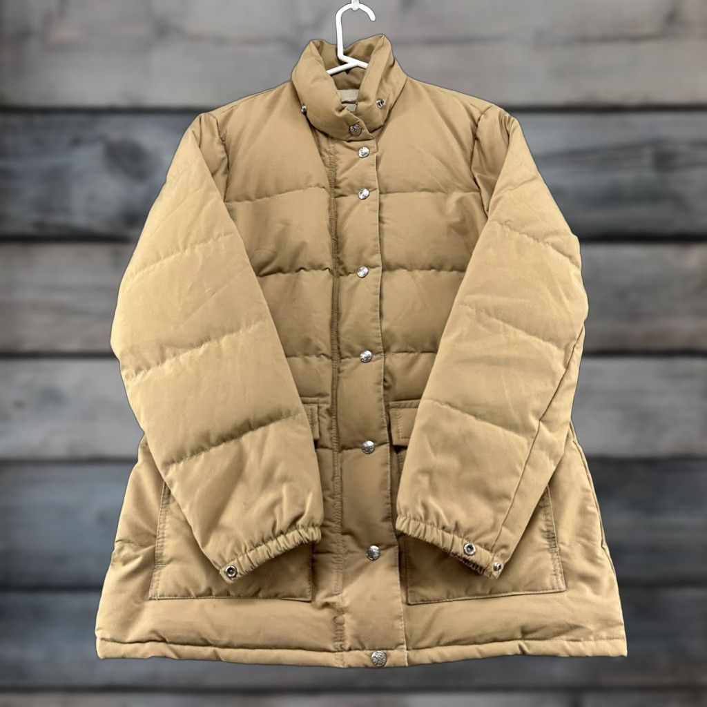 Vintage VINTAGE REI Jacket Womens M Brown Parka Puffer Lined Full Zip Polyester 80s zip Stand-Up 90s Winter Mens Size M / US 6-8 / IT 42-44 - 1 Thumbnail