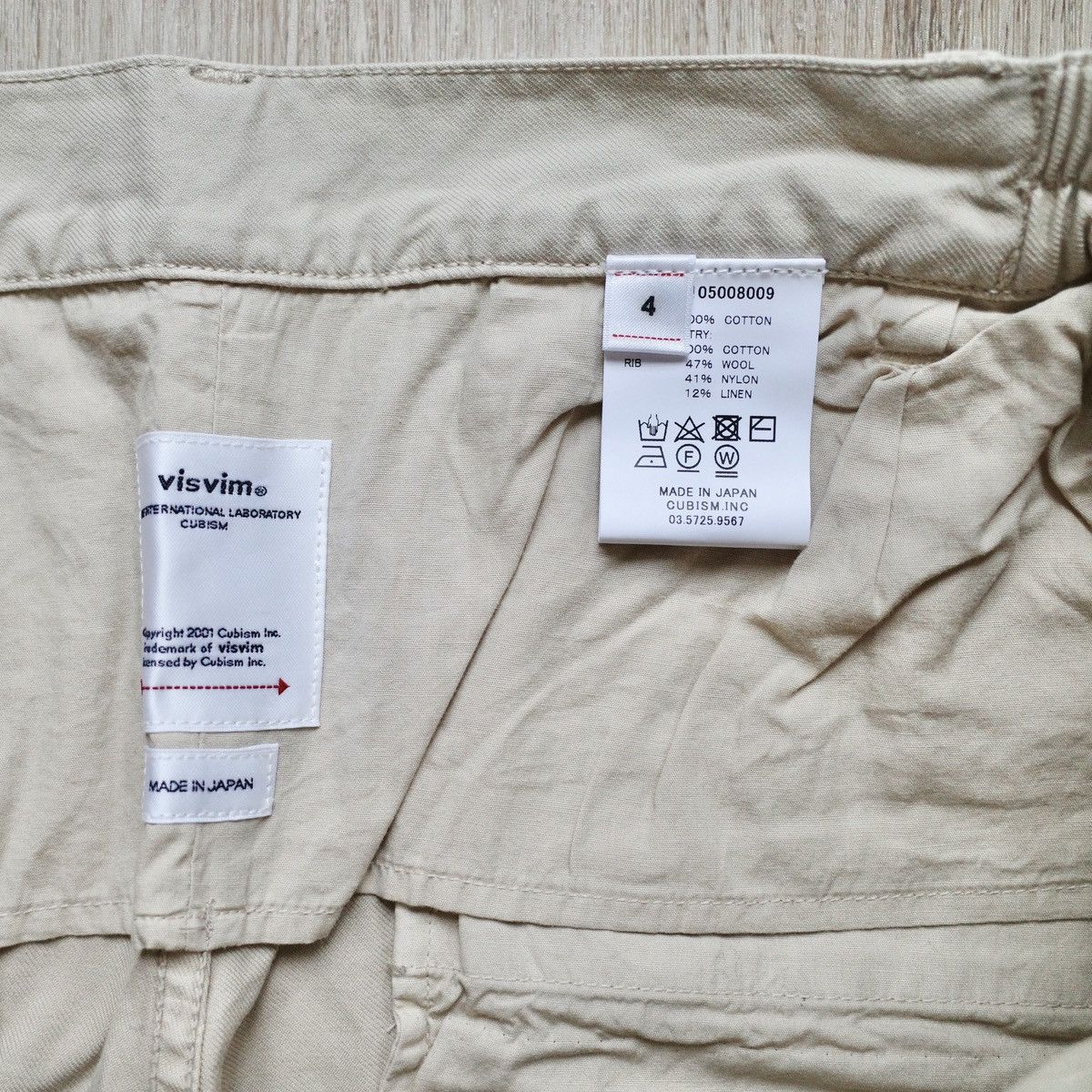 Visvim CARROL CHINO PANTS DMGD Size US 36 / EU 52 - 3 Thumbnail