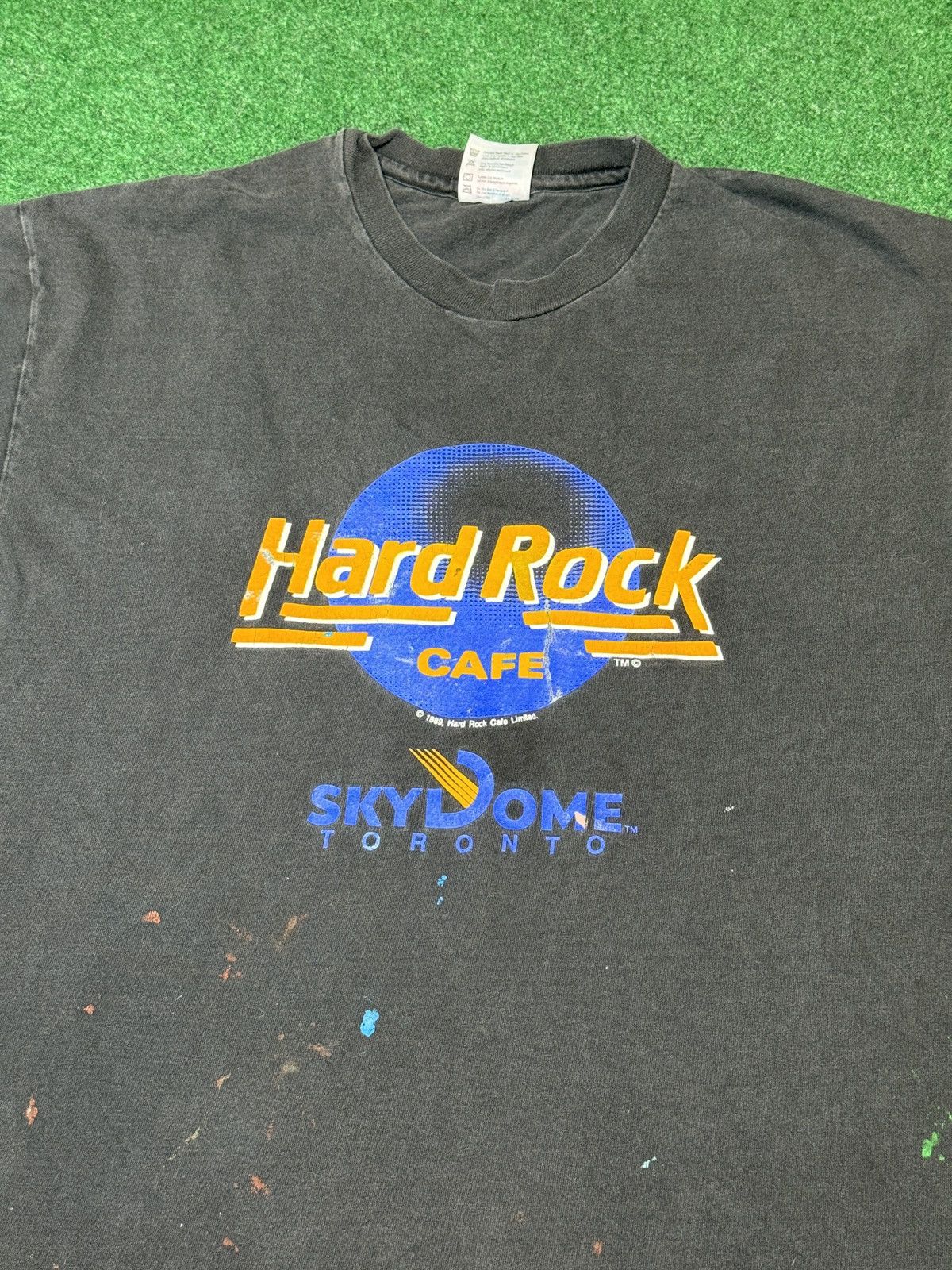 Hard Rock Cafe × Vintage Vintage 90s Hard Rock Cafe Skydome Toronto Canada T Shirt Size US L / EU 52-54 / 3 - 2 Thumbnail