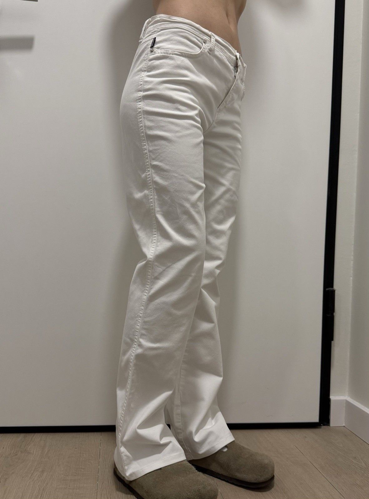 Moschino DDP Moschino Jeans Vintage Flared Pants Mid Rise Size 29 Size 24" / US 00 / IT 34 - 6 Thumbnail