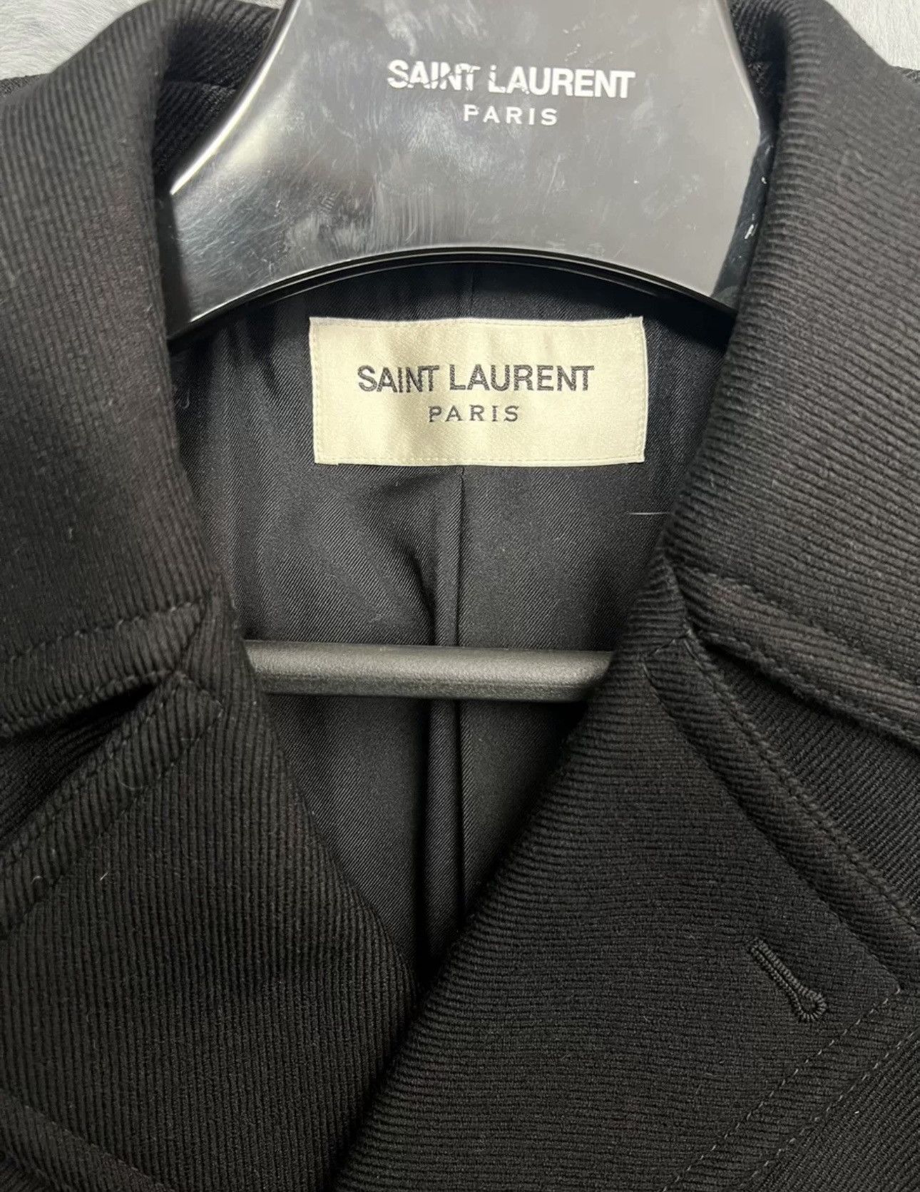 Saint Laurent Paris Saint Laurent Paris 15fw wool coat Size US S / EU 44-46 / 1 - 4 Thumbnail