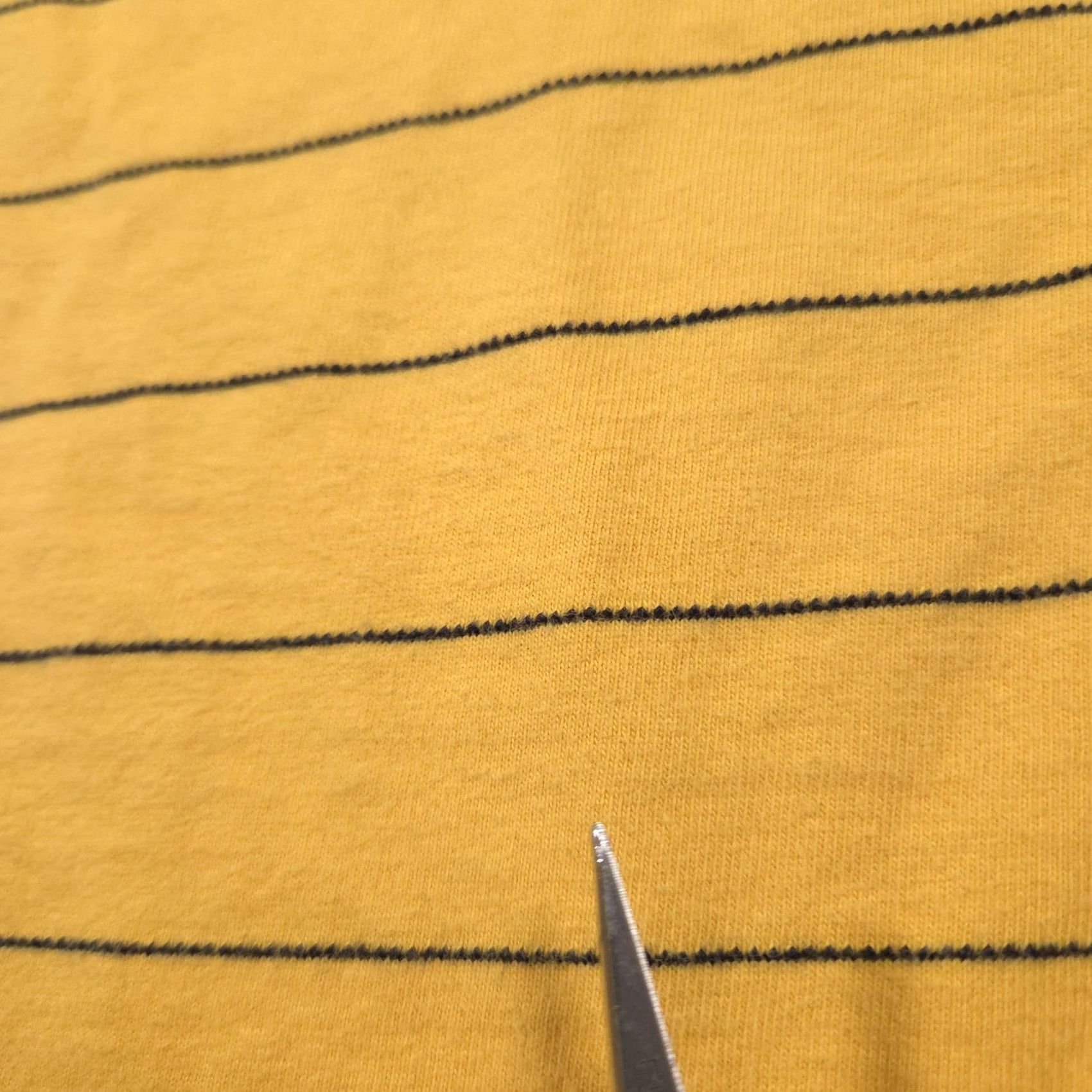 Chaps Chaps Ralph Lauren Polo Shirt Mens L Yellow Striped Embroidered Cotton Shirt Size US L / EU 52-54 / 3 - 6 Thumbnail