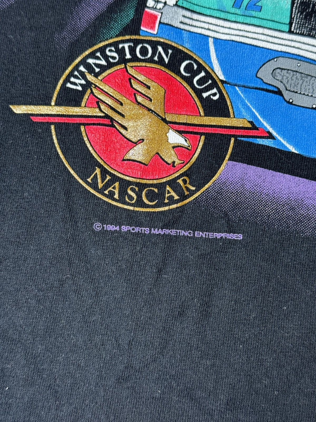 NASCAR × Vintage Vintage 90s Pocono Raceway Winston Cup Nascar Racing T Shirt Size US L / EU 52-54 / 3 - 3 Thumbnail