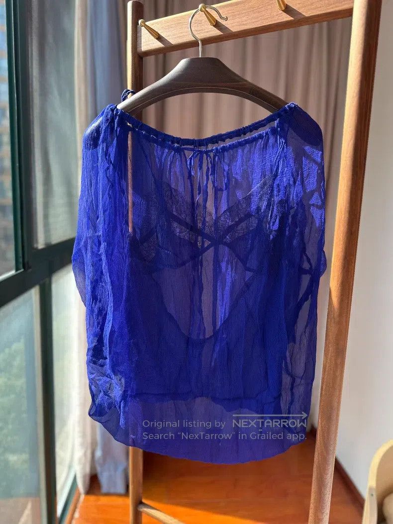 Dries Van Noten Dries Van Noten Silk Top Size S / US 4 / IT 40 - 6 Thumbnail