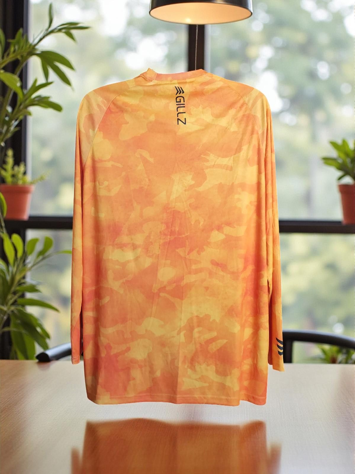 Other Gillz Contender Series UV Long Sleeve Shirt Orange Size M Size ONE SIZE - 5 Thumbnail