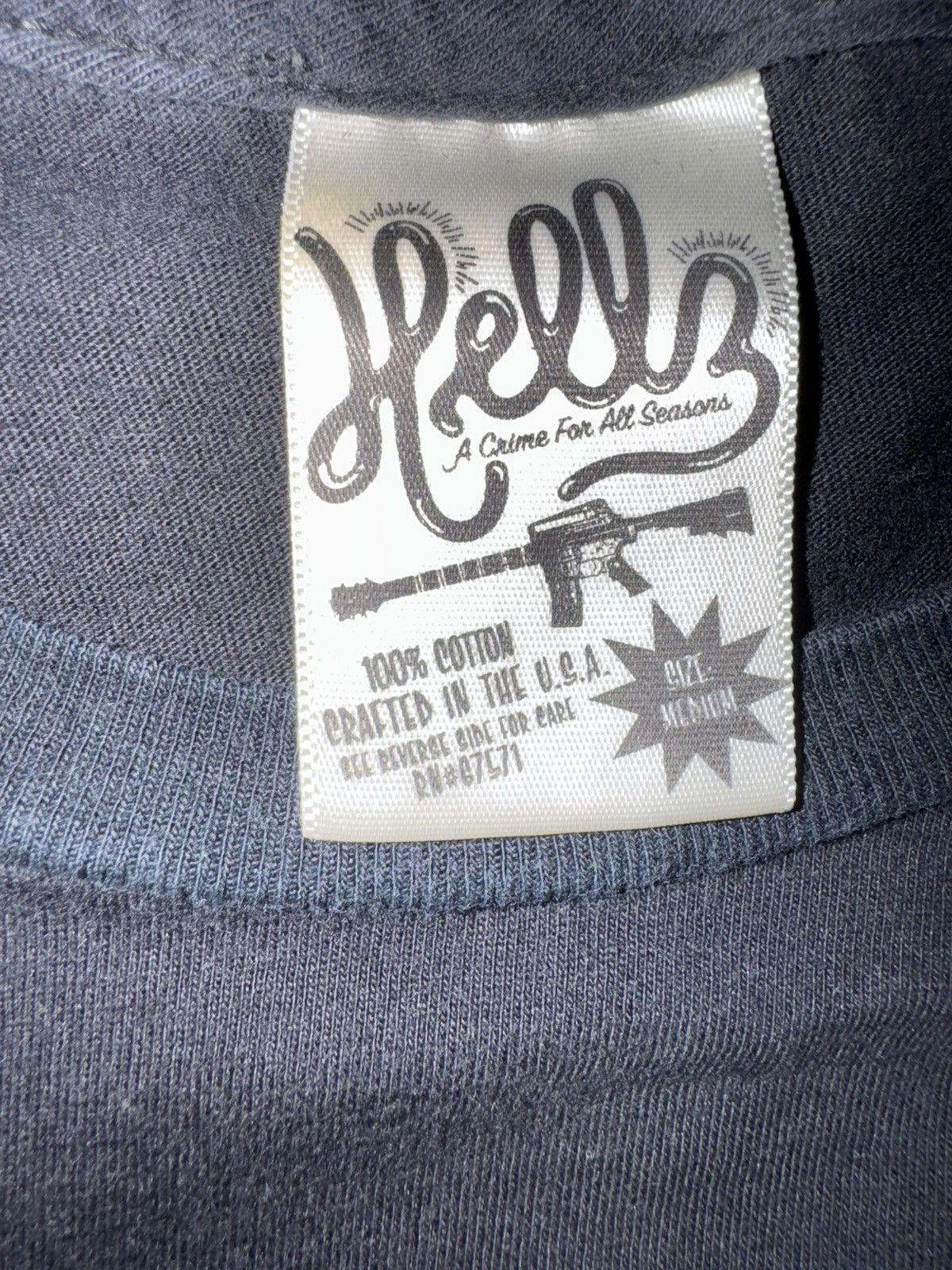 Hells Bells Hellz Bellz - The Filth T size Medium, Preowned Size M / US 6-8 / IT 42-44 - 4 Thumbnail
