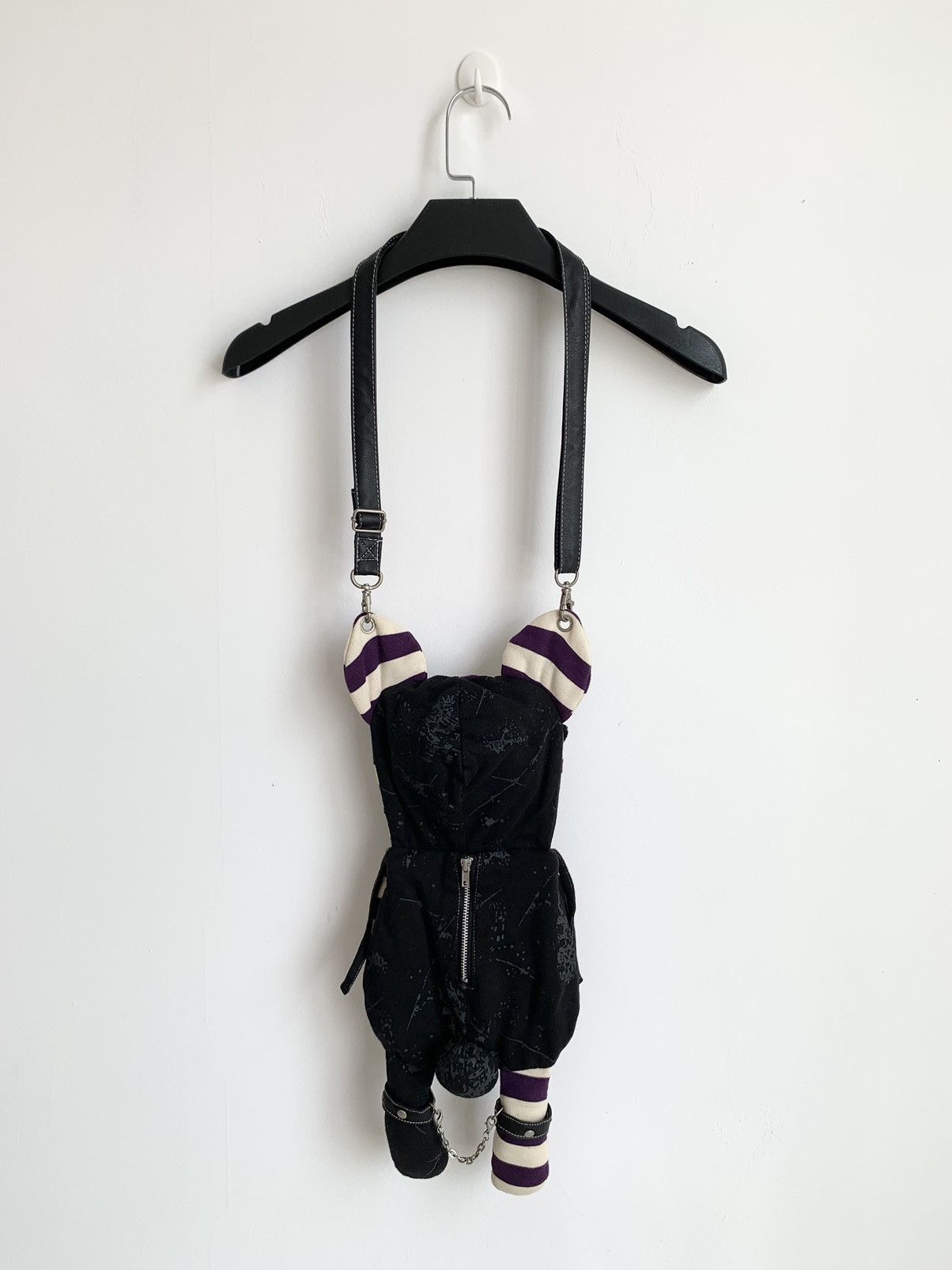 Japanese Brand Y2K Blood Storm Gothic Teddy Bear Bag Size ONE SIZE - 10 Thumbnail