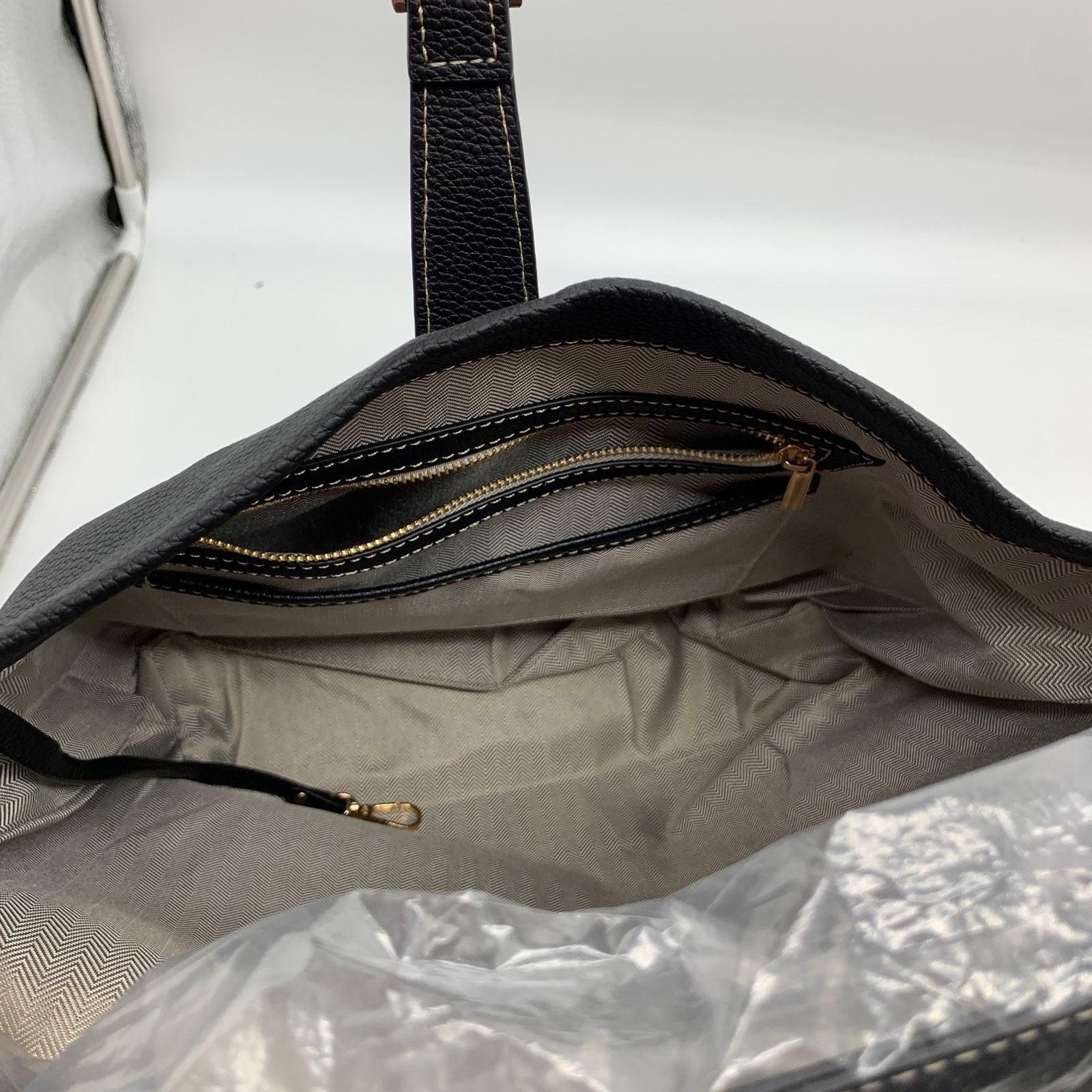 Other Womens Handbag Black Tote Medium Purse Size ONE SIZE - 4 Thumbnail