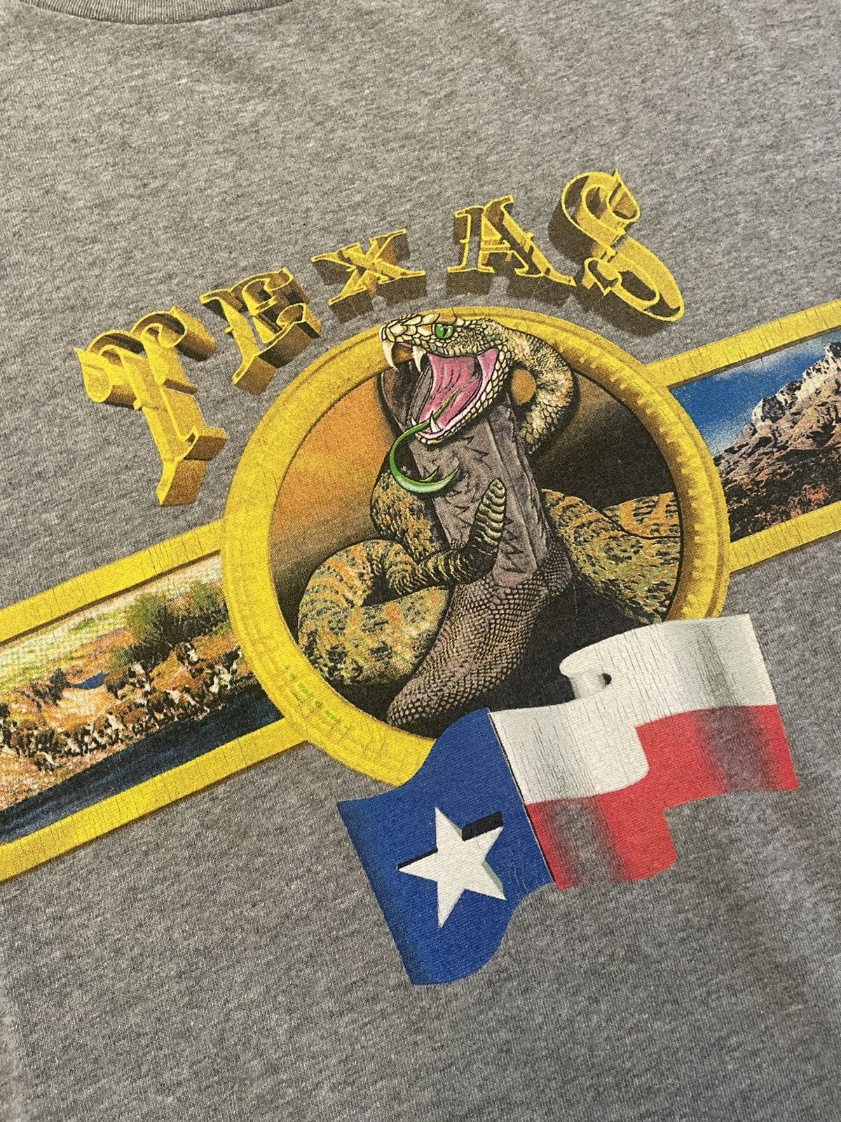 Vintage Vintage Texas Tee Size US XXL / EU 58 / 5 - 3 Thumbnail