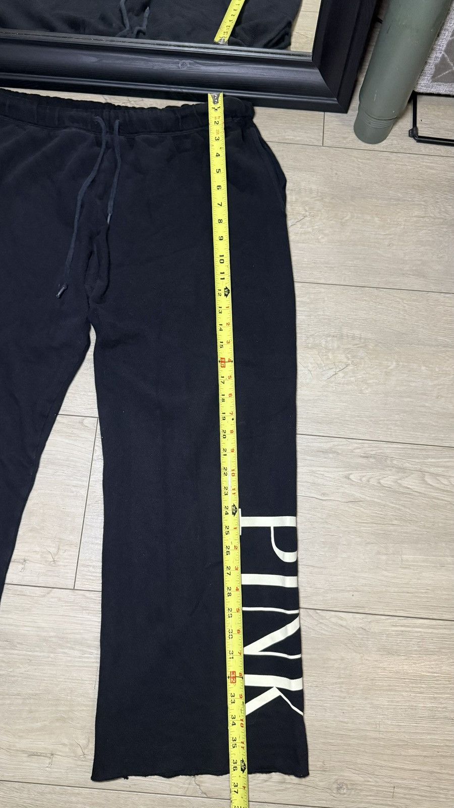 Pink Y2K 2000s Victorias Secret Pink Baggy Sweatpants Size 32" / US 10 / IT 46 - 5 Thumbnail