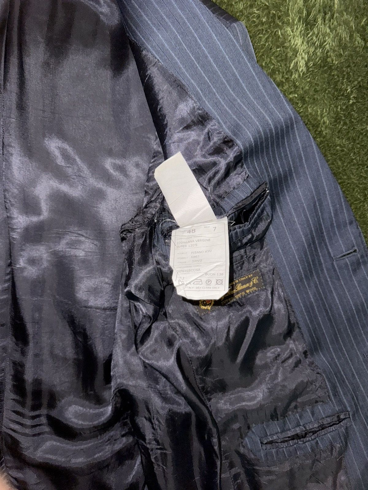 Loro Piana [48] ACQUAVIVA Loro Piana Made in Italy Blazer Size 48S - 7 Thumbnail