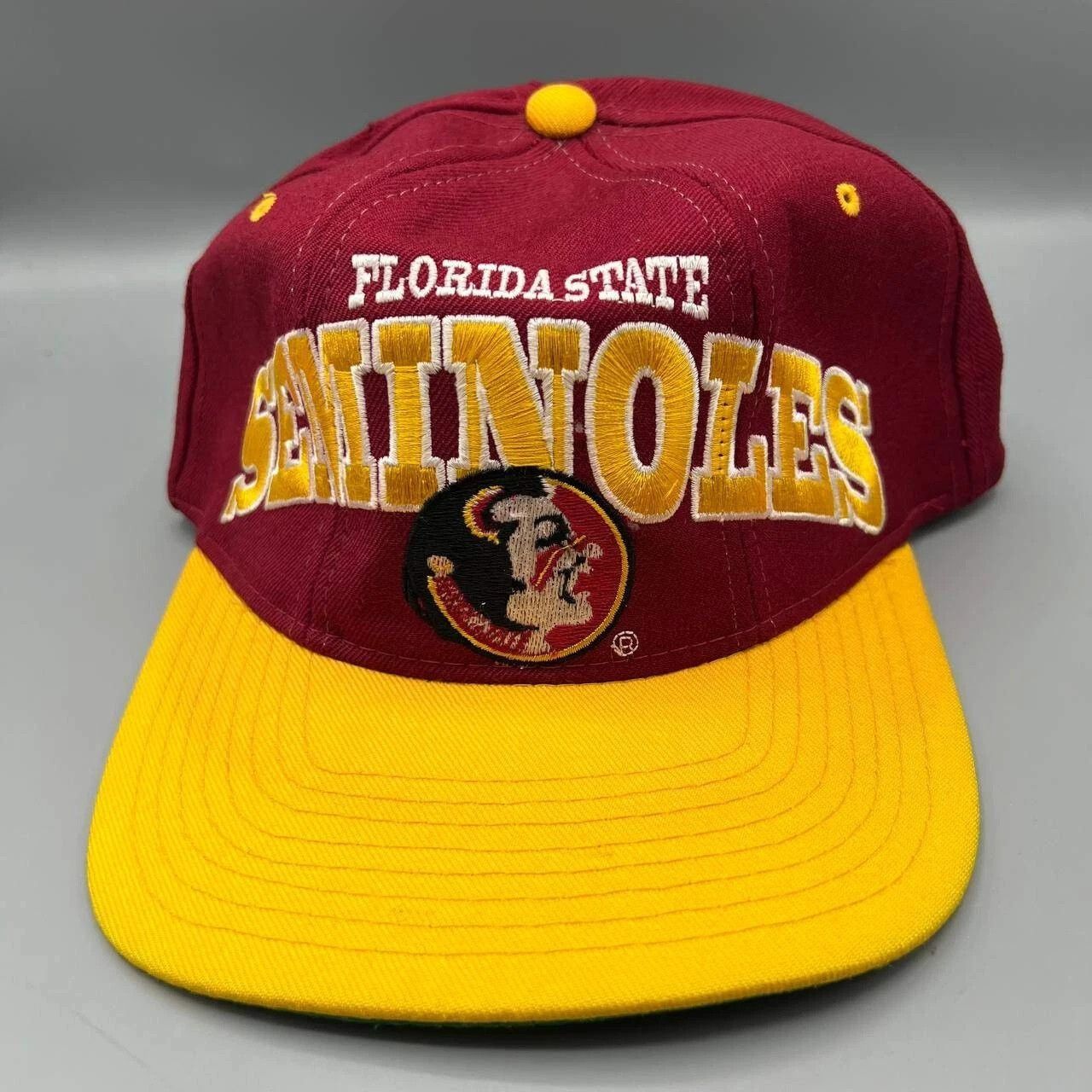 Florida State Seminoles Hat Men Tri Power Snap Back Cap Wool