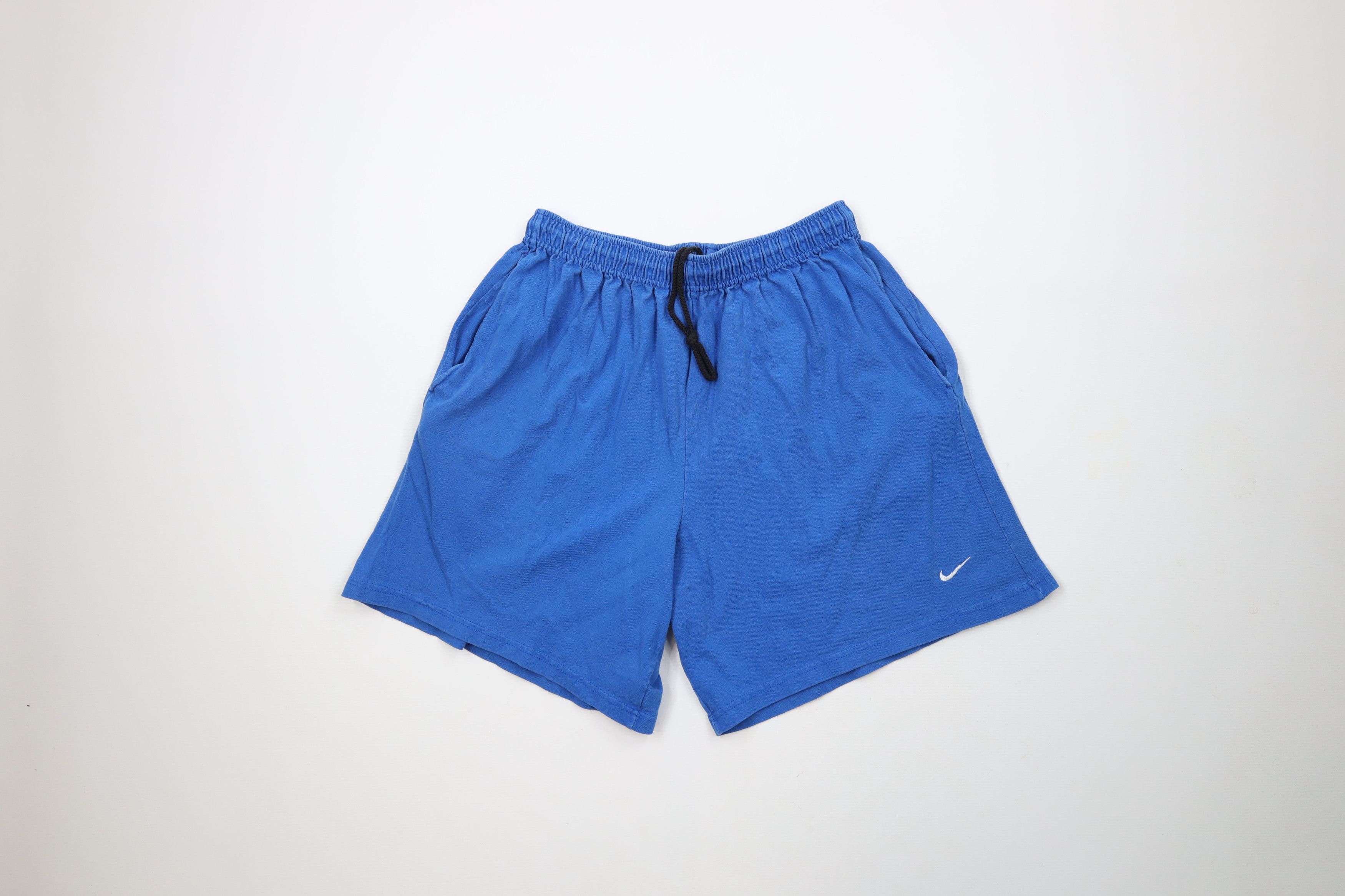 Nike × Vintage Vintage 90s Nike Scott Mini Swoosh Above Knee Shorts USA Size US 34 / EU 50 - 1 Thumbnail