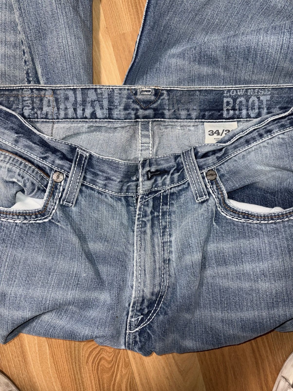 Ariat Ariat M4 low rise boot cut jeans Size US 34 / EU 50 - 10 Thumbnail