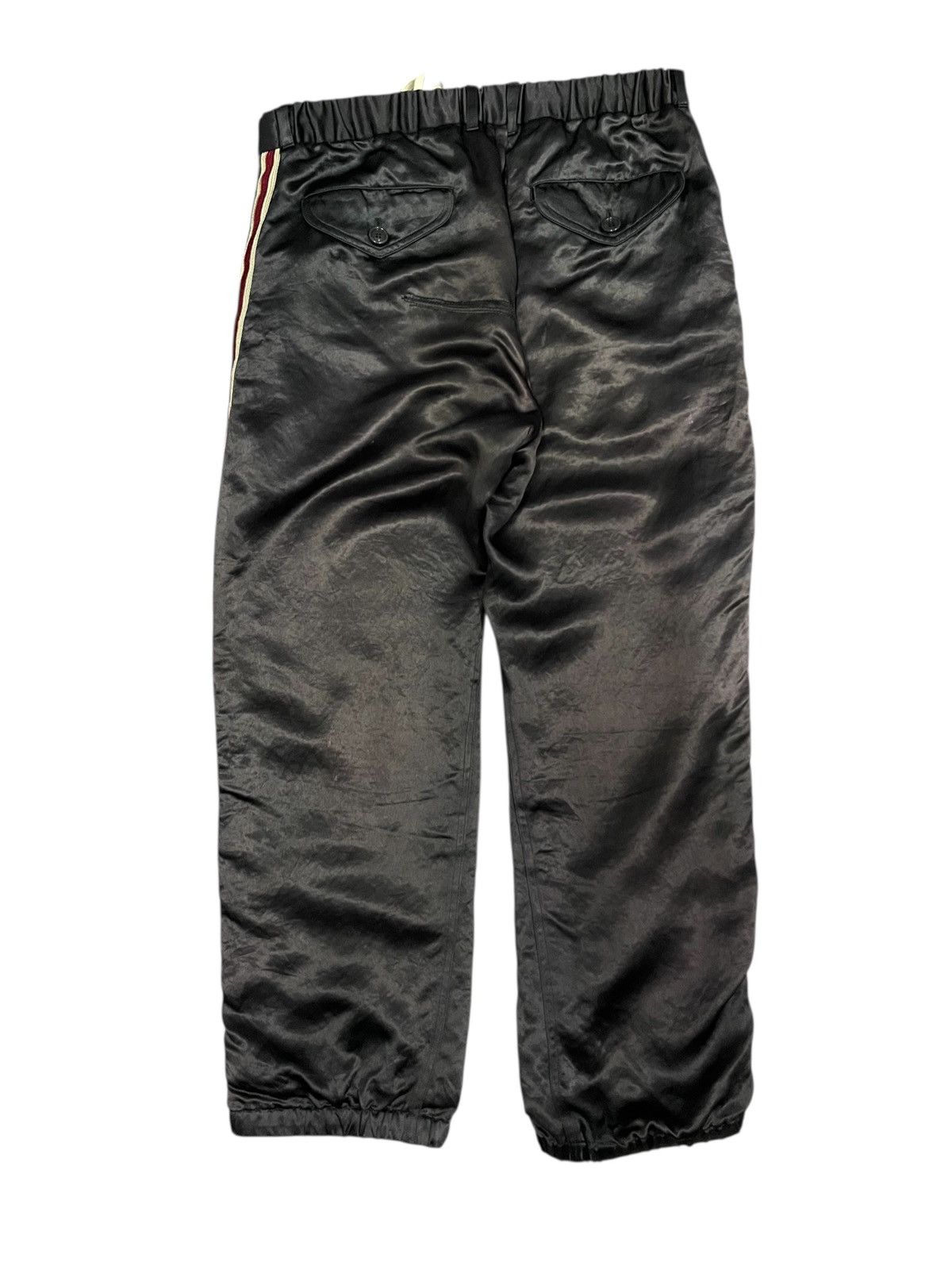 Gucci GUCCI SILK SIDE STRIPES FADED PANTS RARE Size US 29 - 2 Thumbnail
