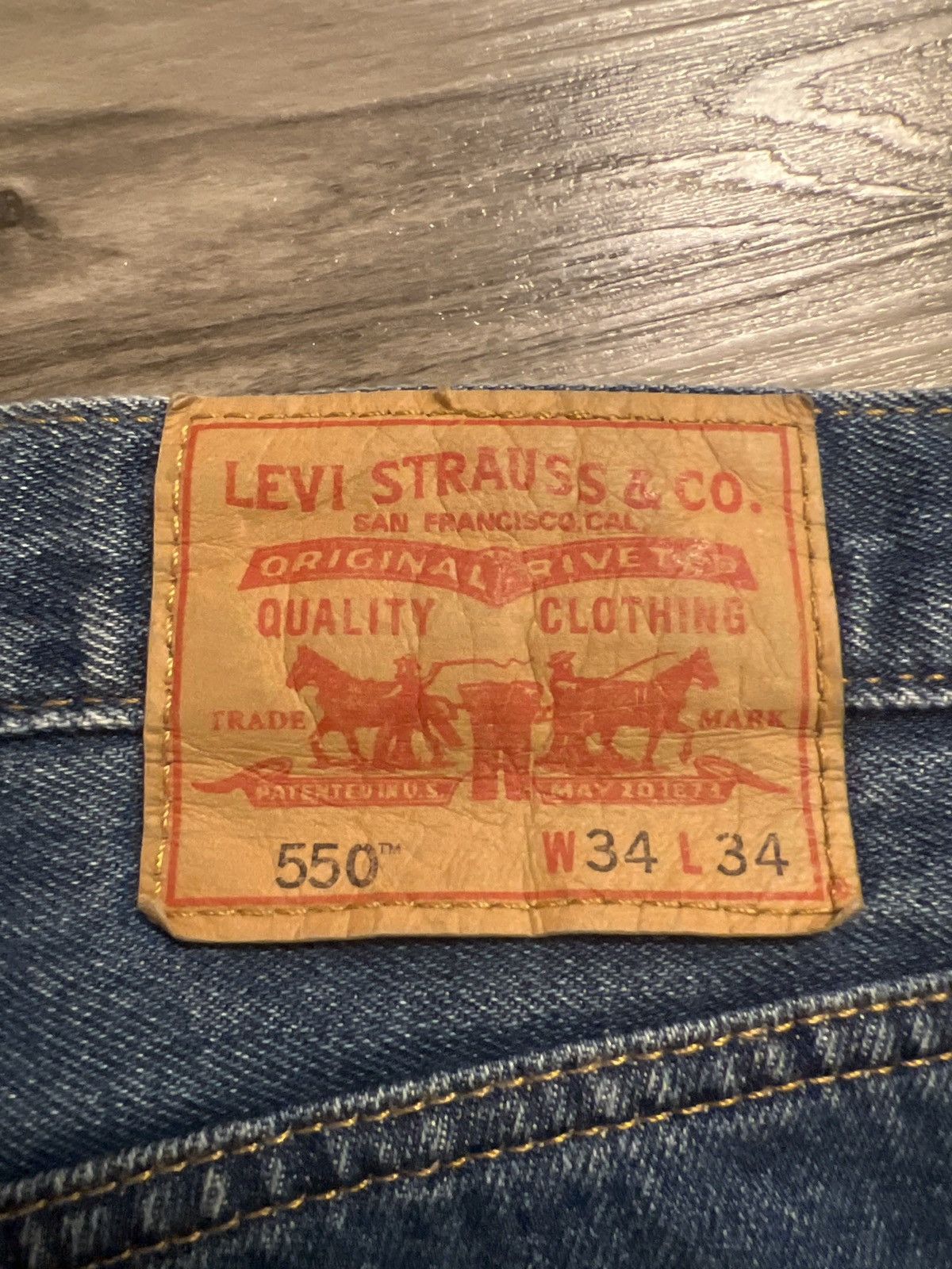 Levi's Vintage Clothing Distressed levi Jean shorts Size US 34 / EU 50 - 3 Thumbnail