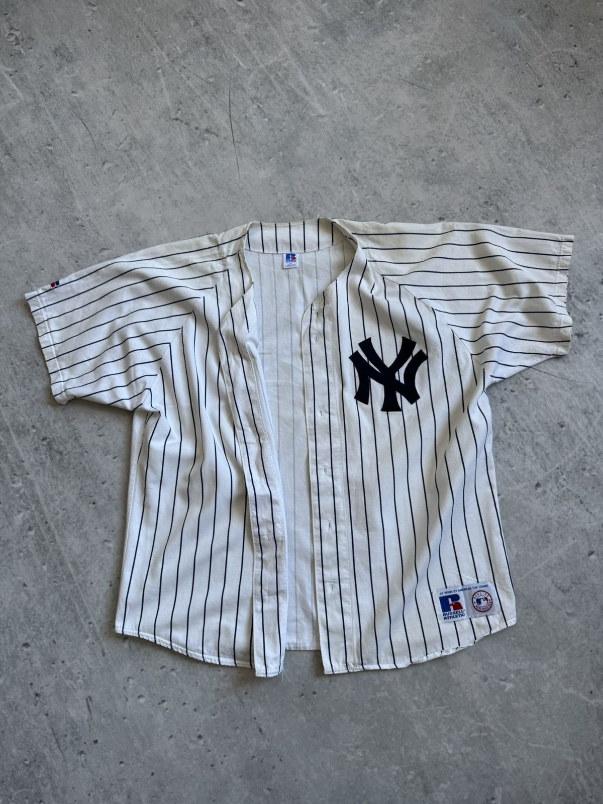 New York Yankees Vintage Yankees cotton jersey Xl Size US XL / EU 56 / 4 - 1 Thumbnail