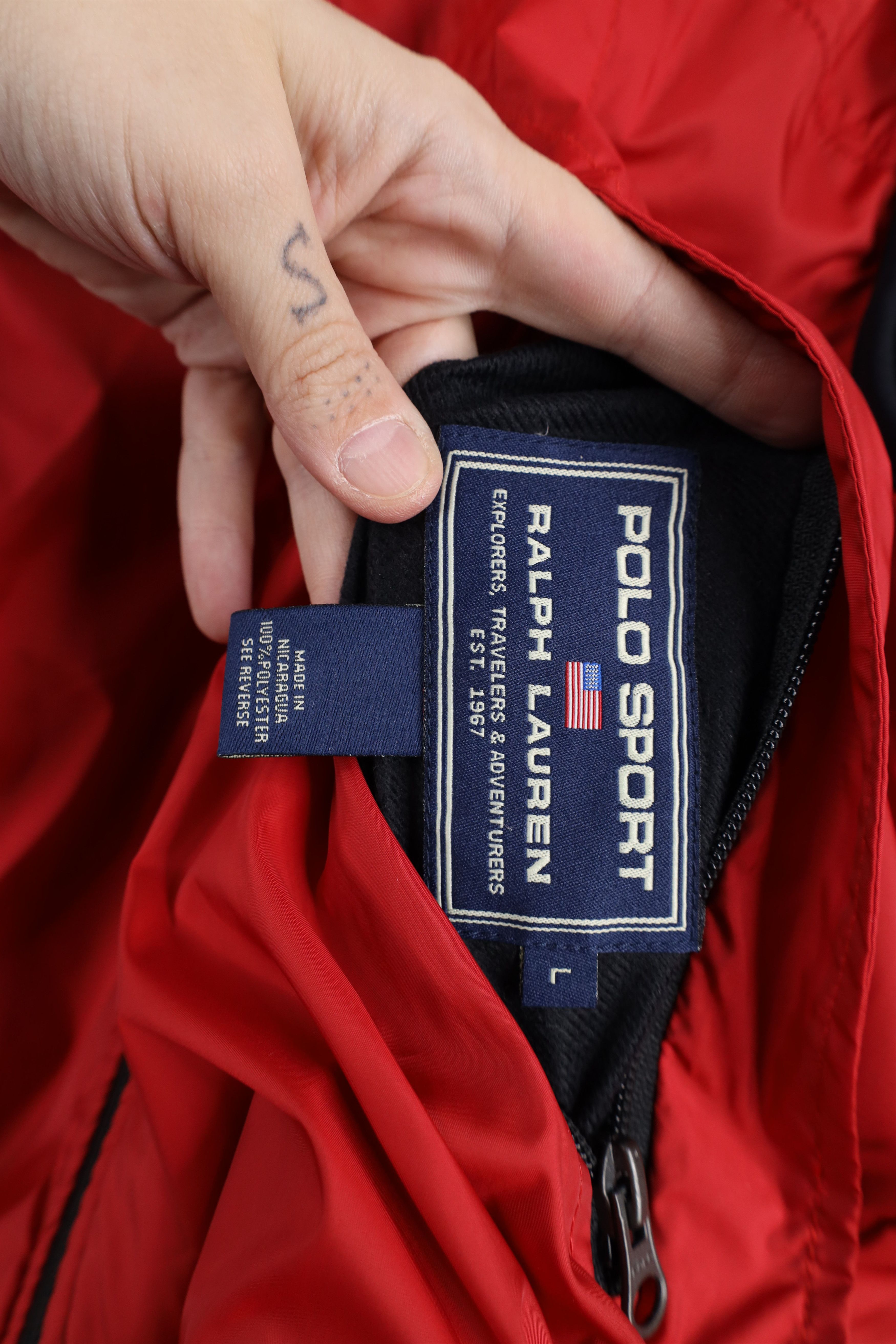 Polo Ralph Lauren Vintage 90s Polo Sport Ralph Lauren Reversible Puffer Vest Size US L / EU 52-54 / 3 - 8 Thumbnail