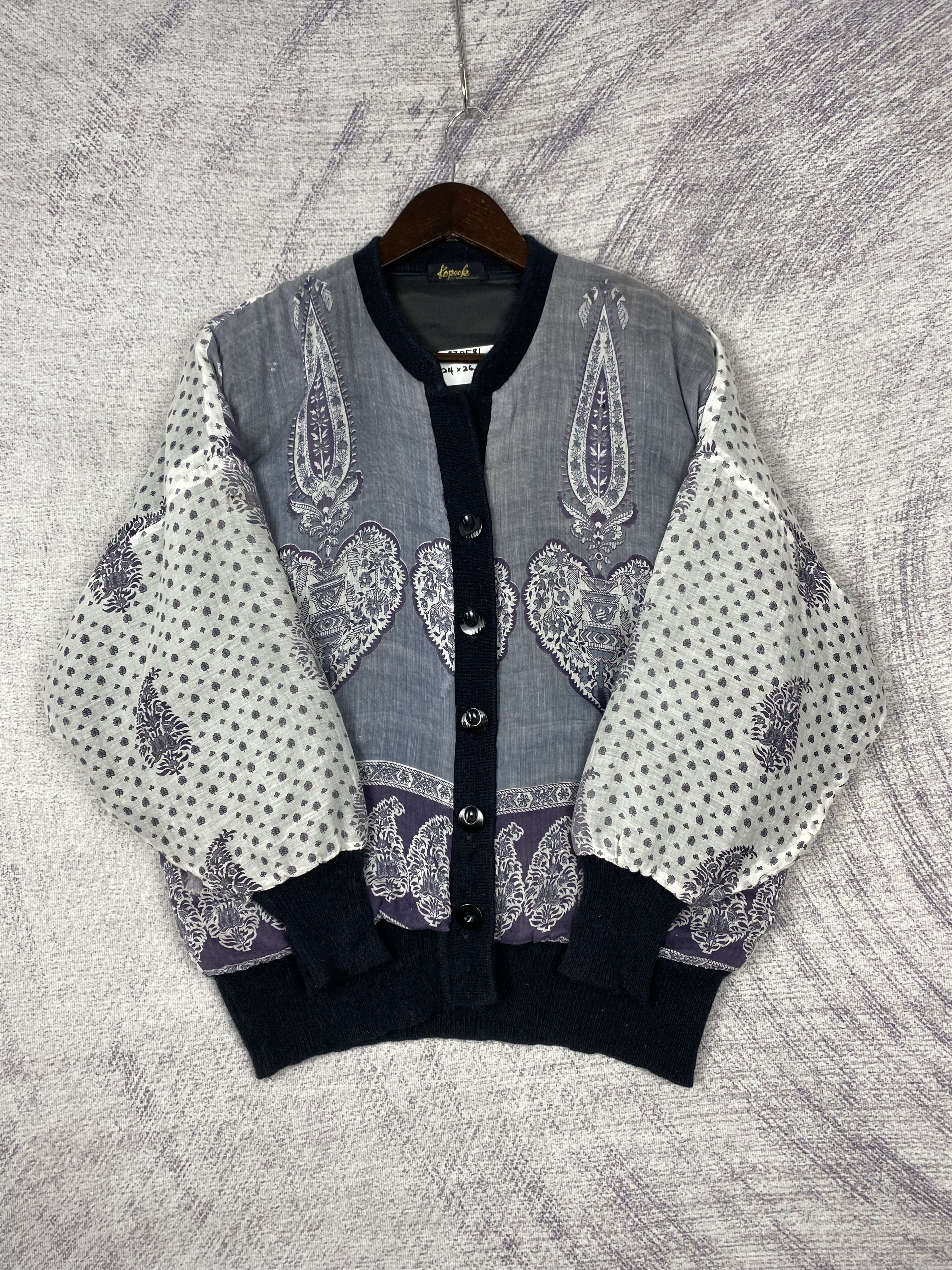 Japanese Brand Vintage Japanese Patchwork Bandana Bomber Jacket Size US M / EU 48-50 / 2 - 5 Thumbnail