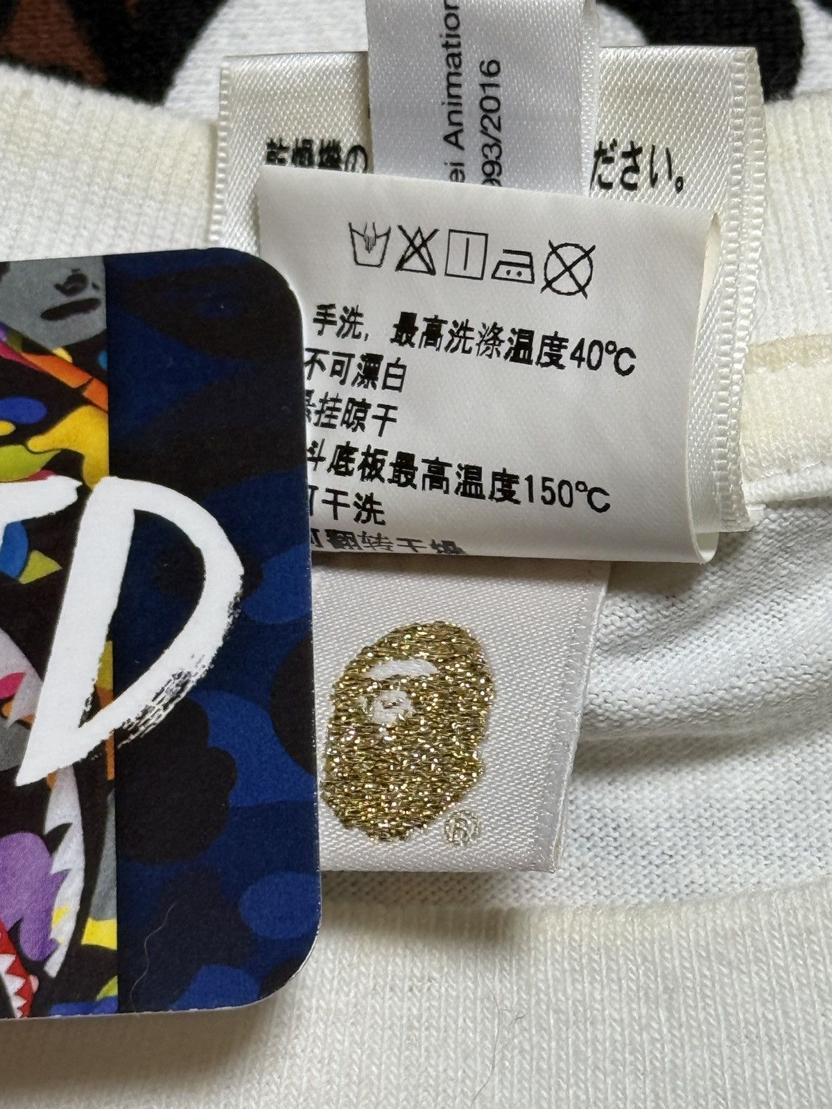 Bape A Bathing Ape X Dragonball Goku & Milo Tee Size XXS / US 00 / IT 34 - 7 Thumbnail