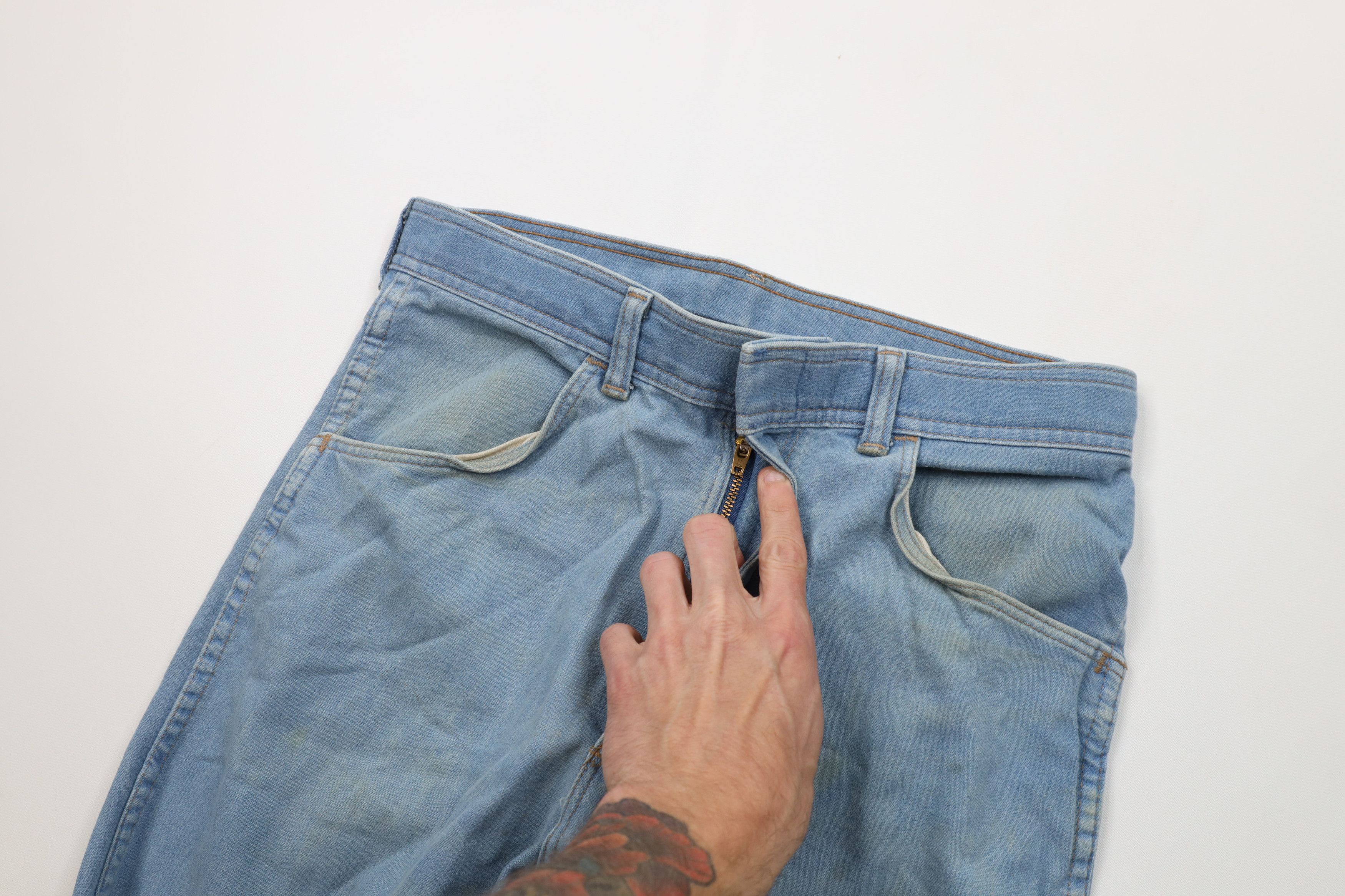 Wrangler Vintage 80s 90s Wrangler Straight Leg Denim Jeans USA Size US 32 / EU 48 - 8 Thumbnail