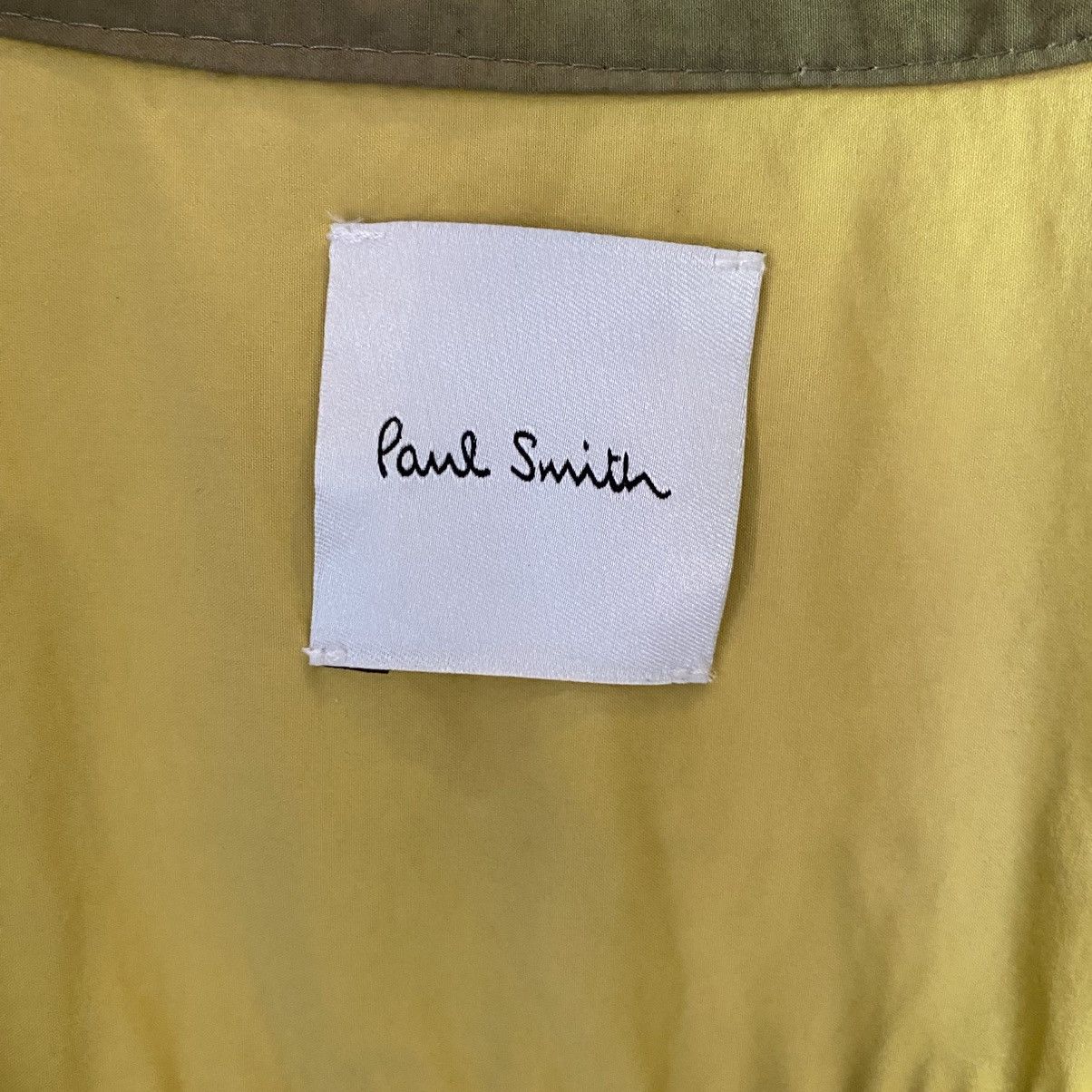 Paul Smith Paul Smith Khaki Mandarin Collar Utility Shirt Size XS / US 0-2 / IT 36-38 - 5 Thumbnail