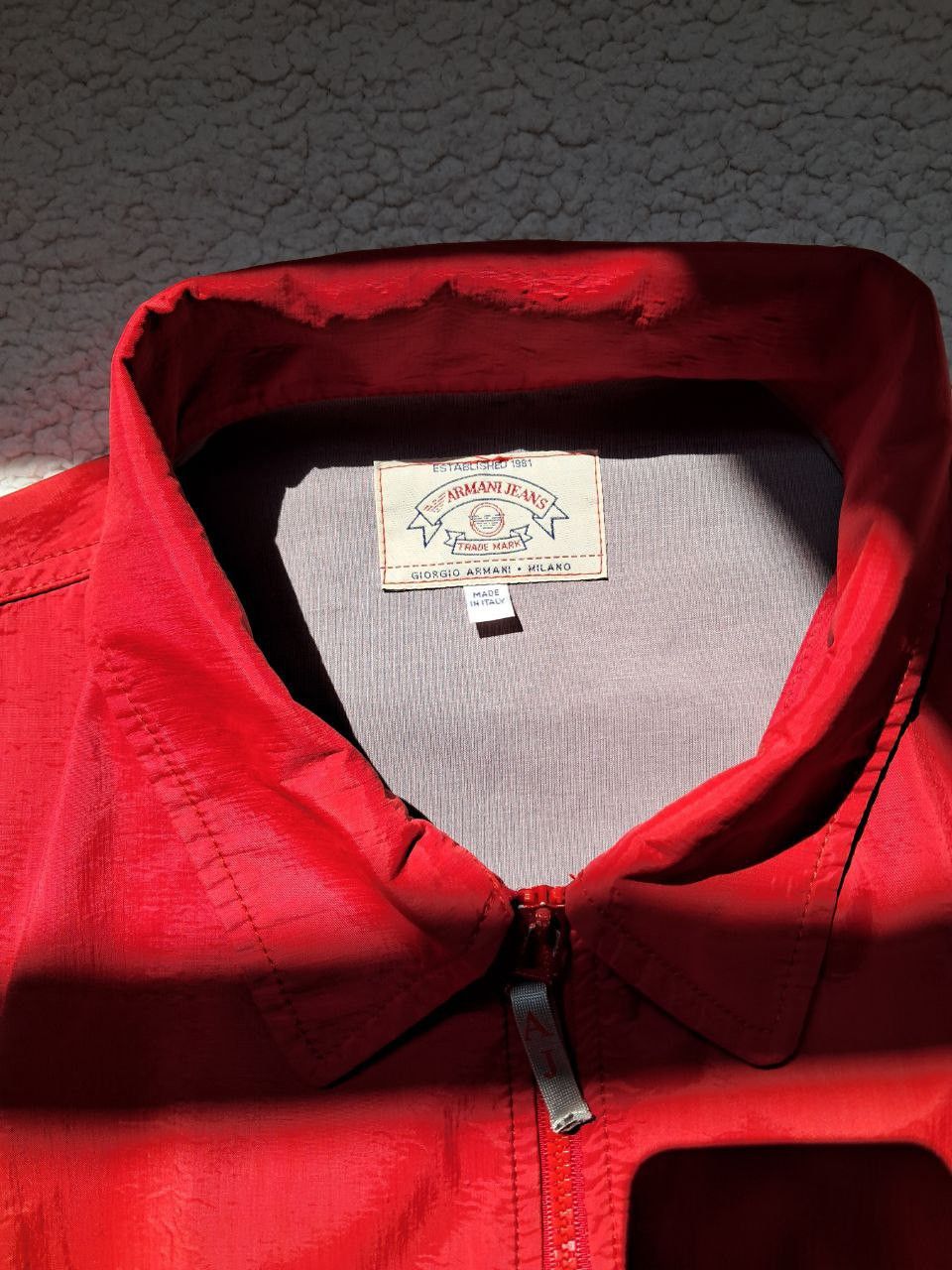 Giorgio Armani Zip Jacket — Vintage Archive