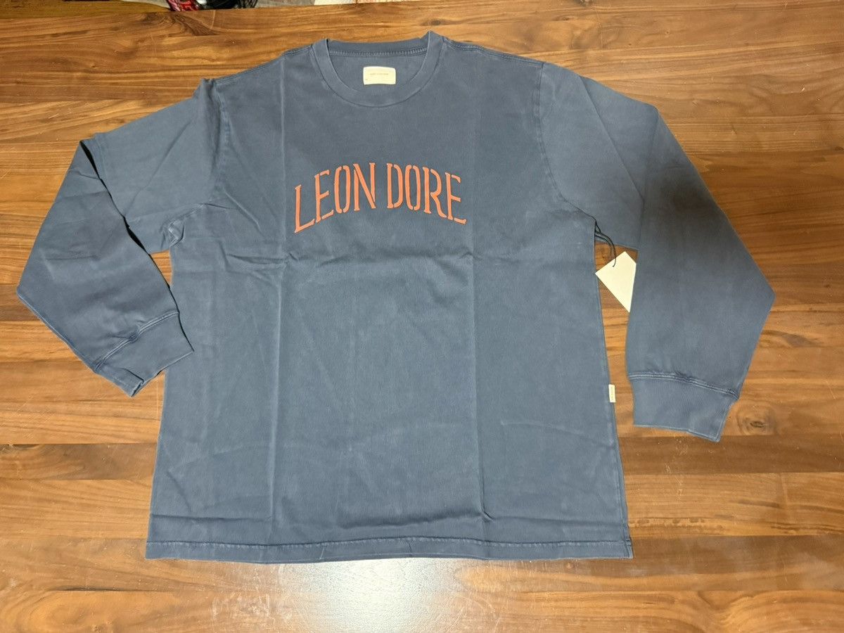 Aime Leon Dore ALD Souvenir Long Sleeve Tee T-Shirt Navy XL
