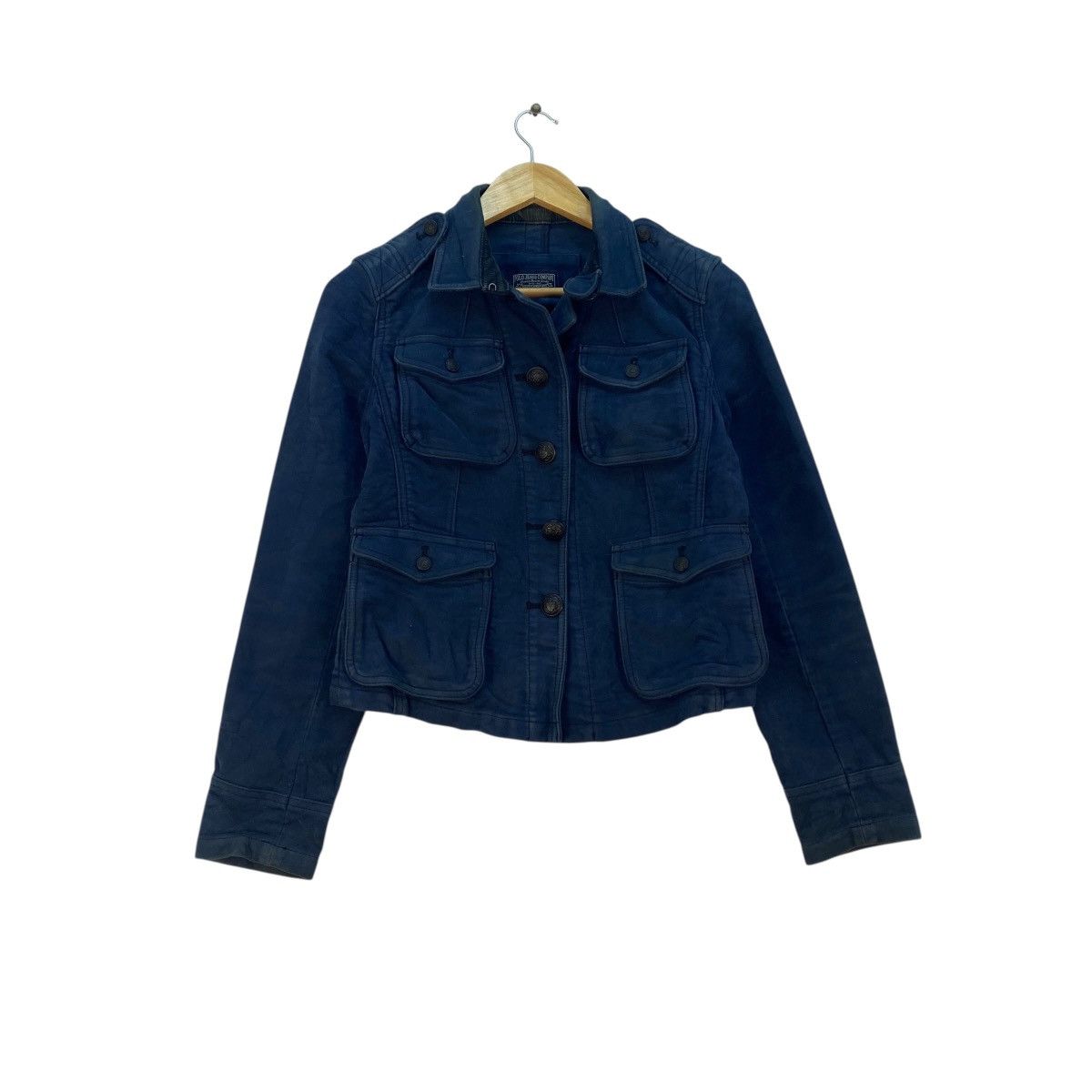 Polo Ralph Lauren 💥Polo Jeans Polo Ralph Lauren Style Military Jacket Size M / US 6-8 / IT 42-44 - 3 Thumbnail