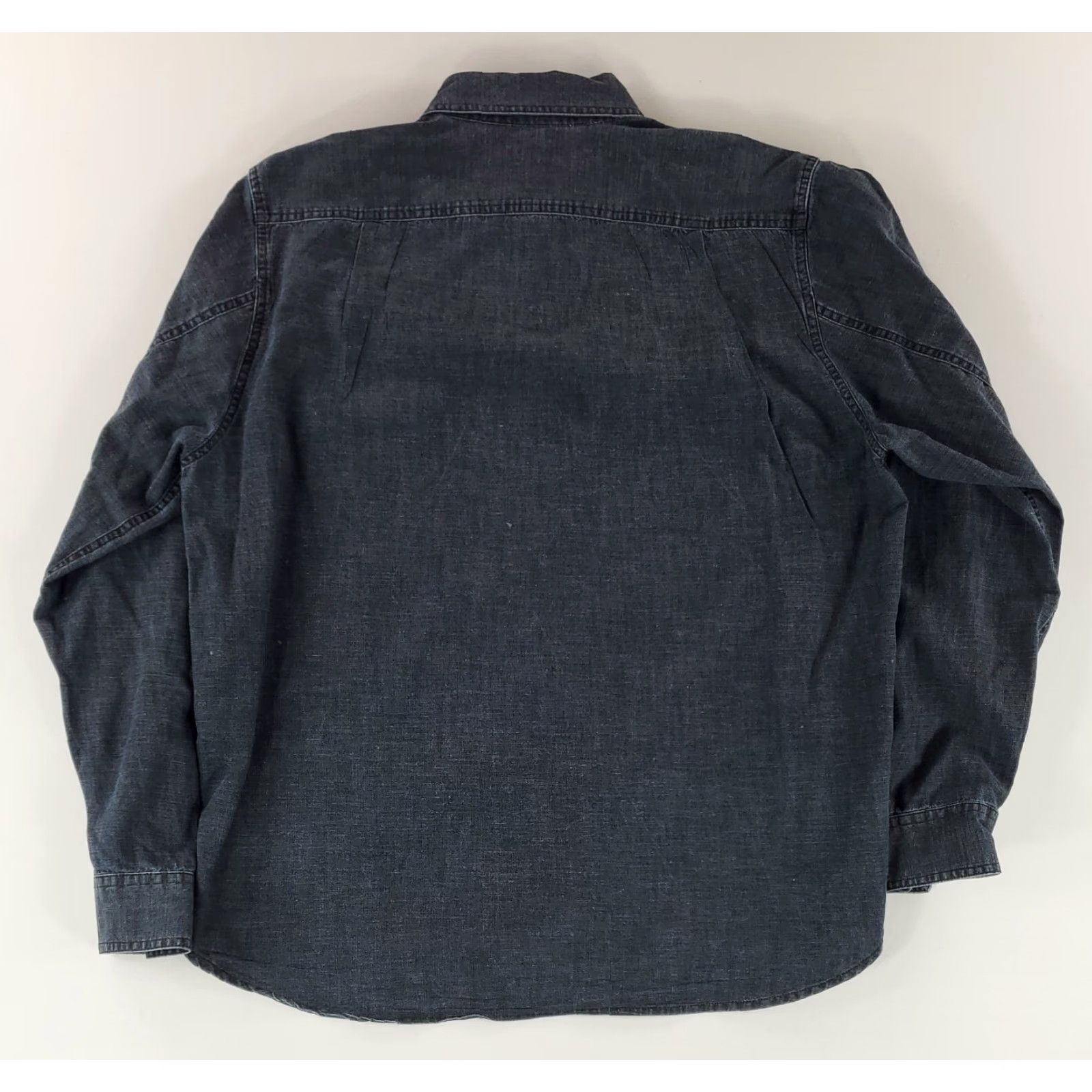 Carbon2Cobalt **Carbon 2 Cobalt Men's L Gray Chambray Button Down Long Sleeve Shirt** User: Carbon 2 Cobalt Men's L Gray Chambray Button Down Long Sleeve Shirt Size US L / EU 52-54 / 3 - 3 Thumbnail