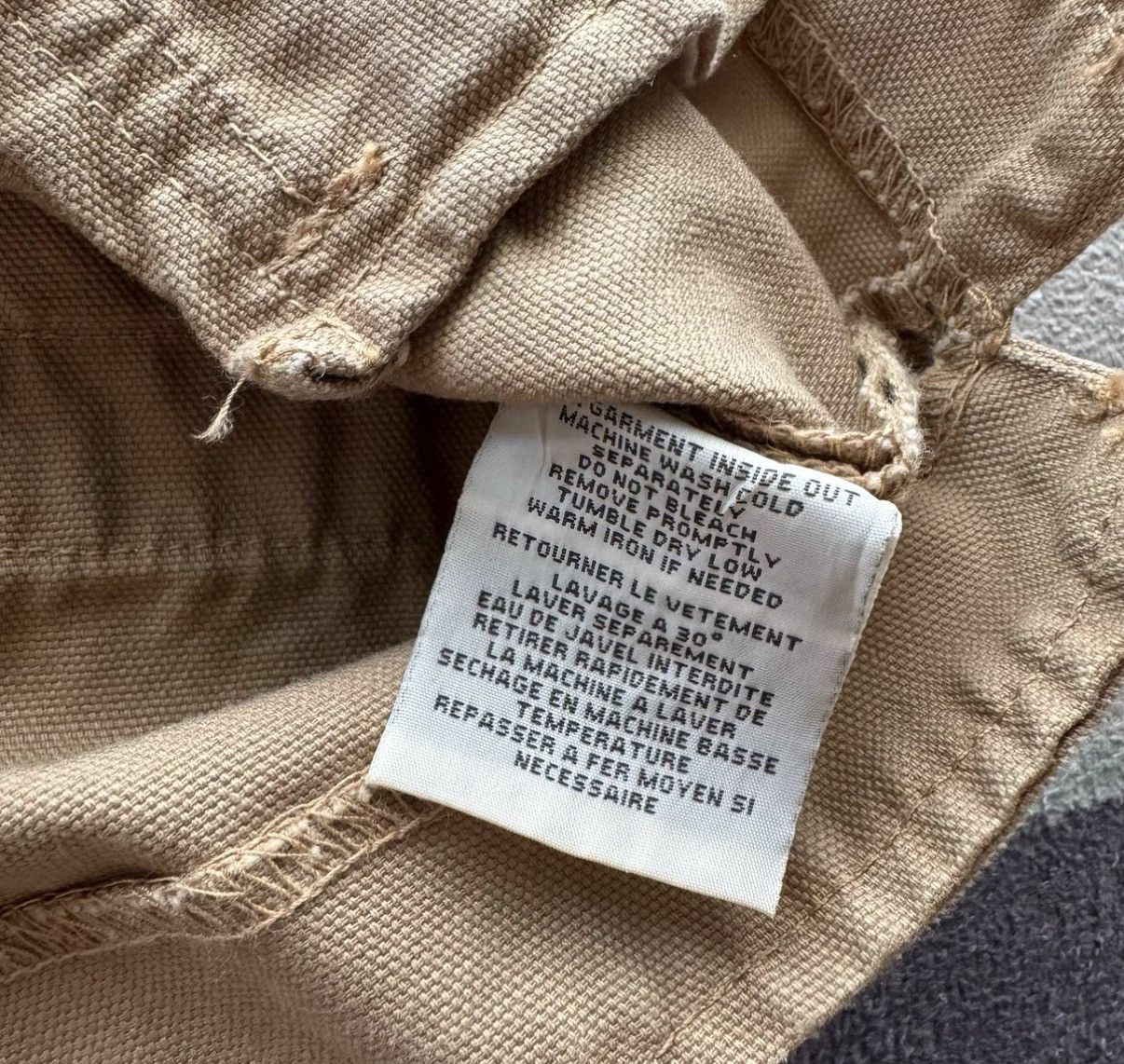 Denim & Supply Ralph Lauren Denim Supply Ralph Lauren Distressed Canvas Cargo Vest K22 Size US XL / EU 56 / 4 - 6 Thumbnail
