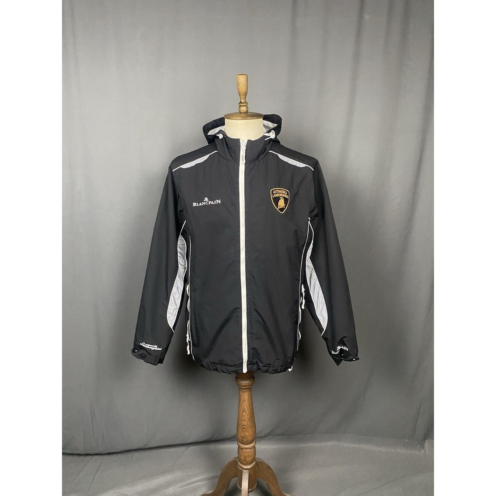 Lamborghini Blancpain Automobili Lamborgini Men's Black Waterproof Softs Size US XL / EU 56 / 4 - 3 Thumbnail