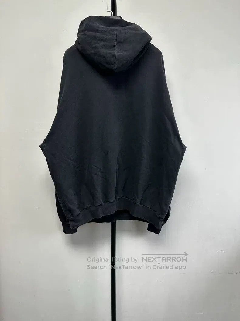Balenciaga Balenciaga Letter Printed Hooded Long Sleeve Sweatshirt Size US M / EU 48-50 / 2 - 2 Thumbnail