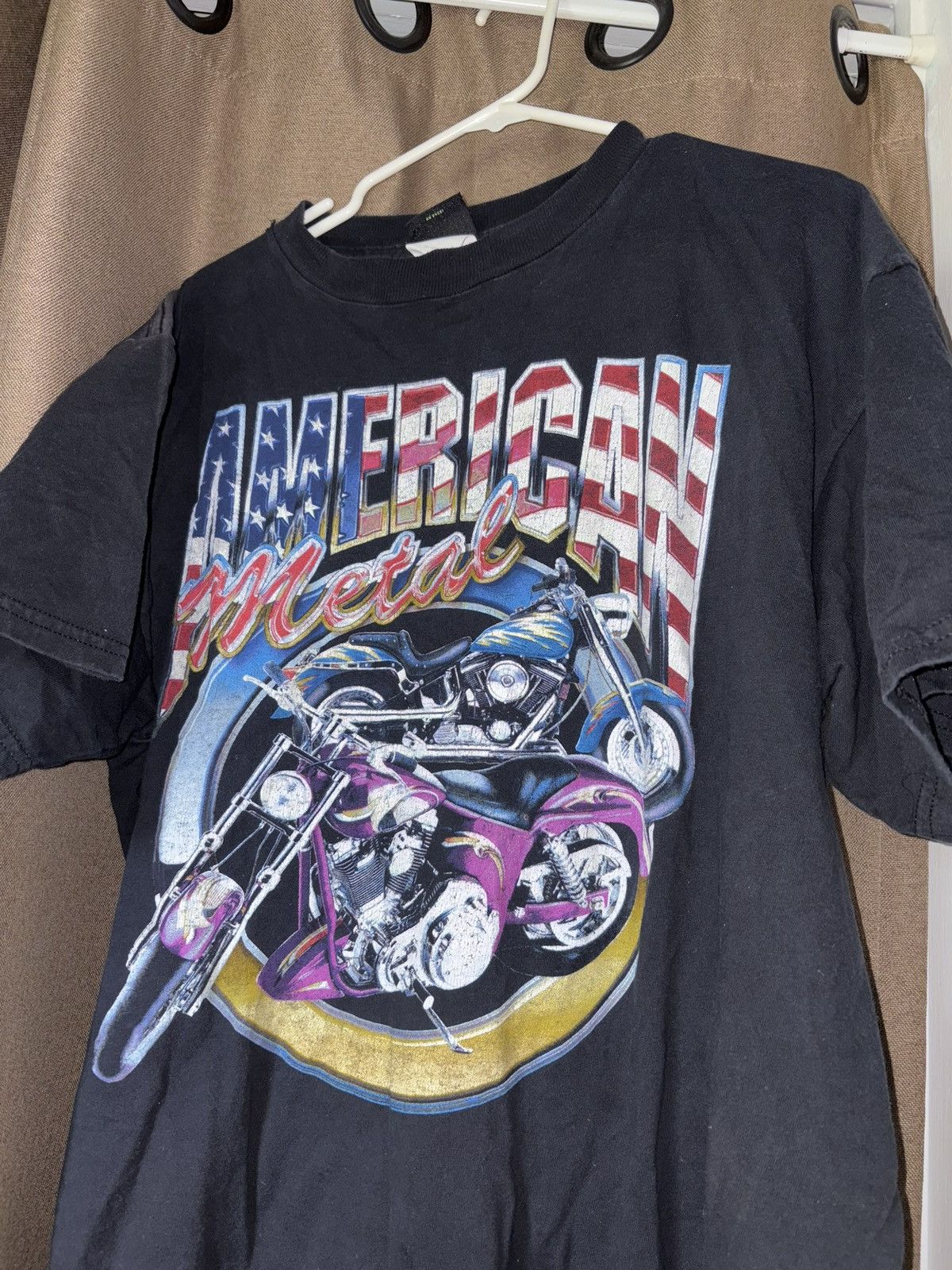 Other Vintage American metal T-shirt Size US XL / EU 56 / 4 - 4 Thumbnail